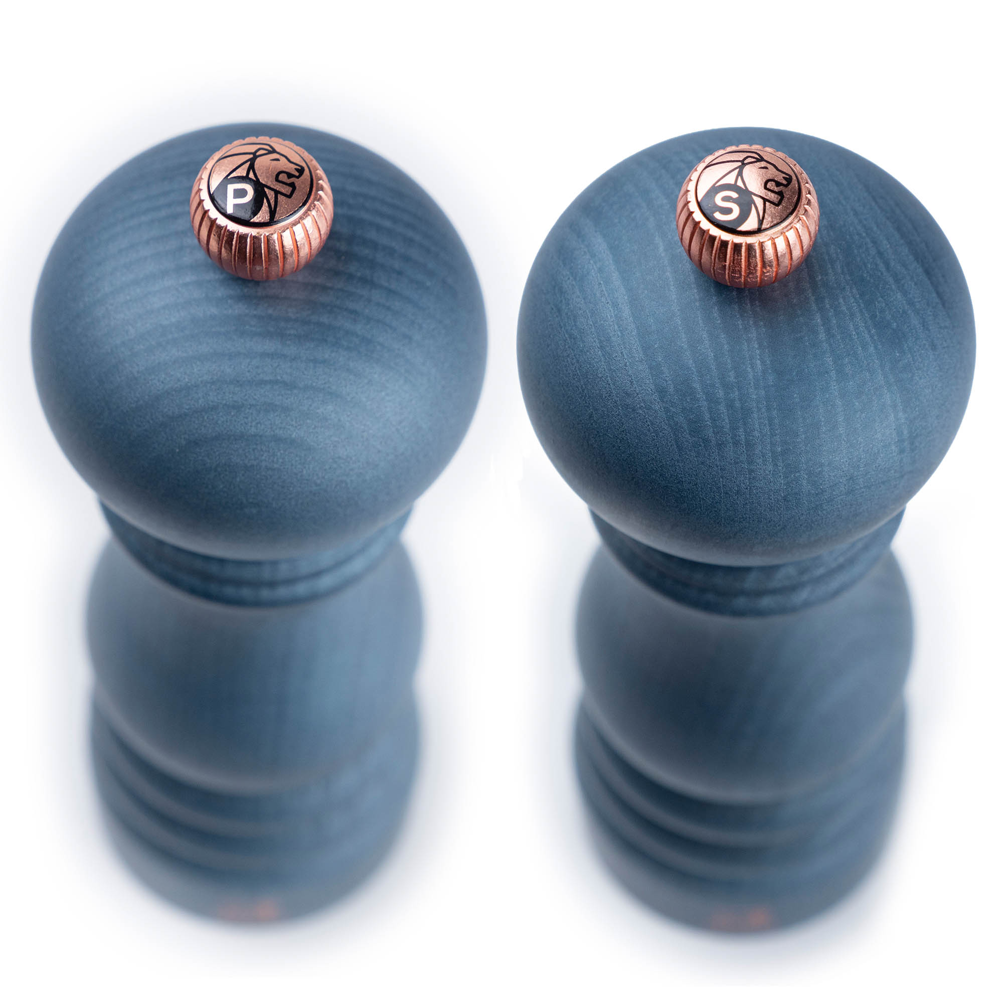 PEUGEOT 2er-Set PARIS DENIM Salz- und Pfeffermühle 18 cm jeansblau Zirlion