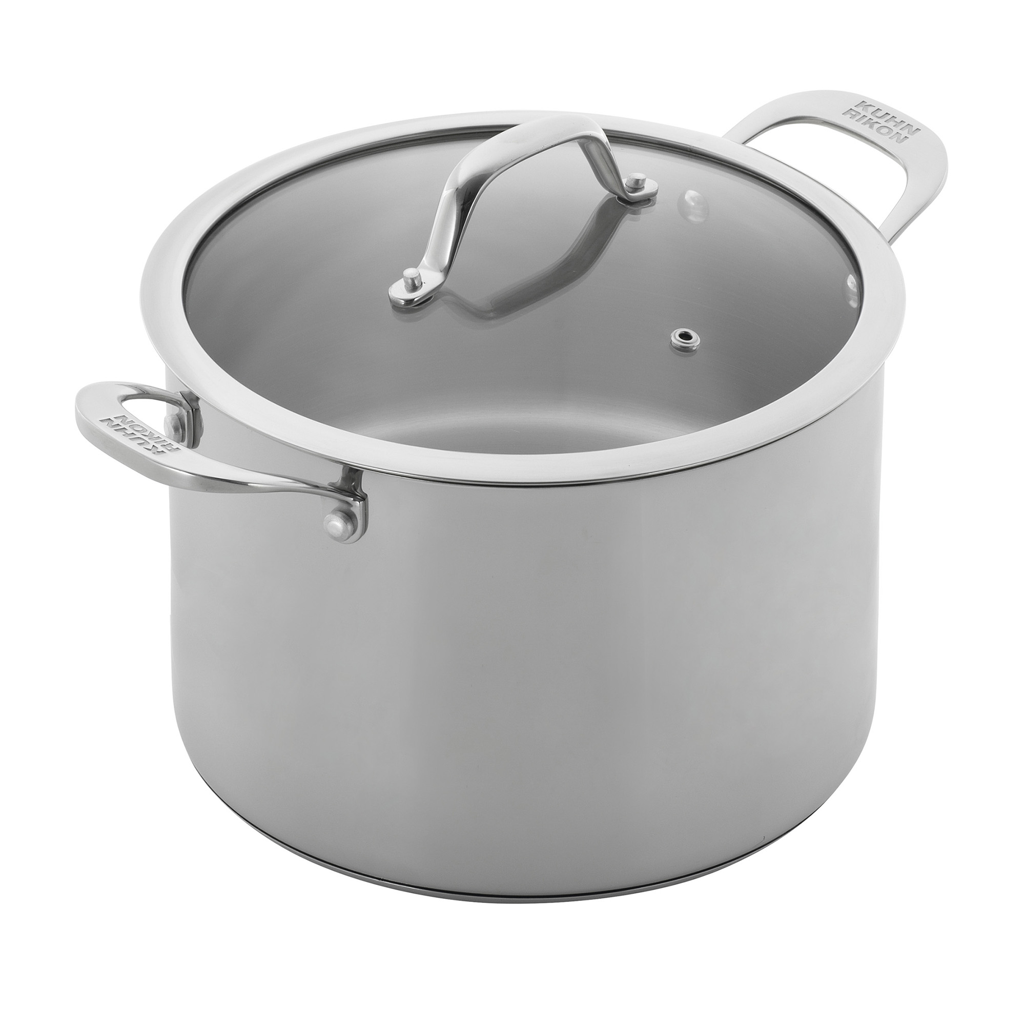 KUHN RIKON Kochtopf ALLROUND mit Glasdeckel 24 cm 8,5 Liter INDUKTION