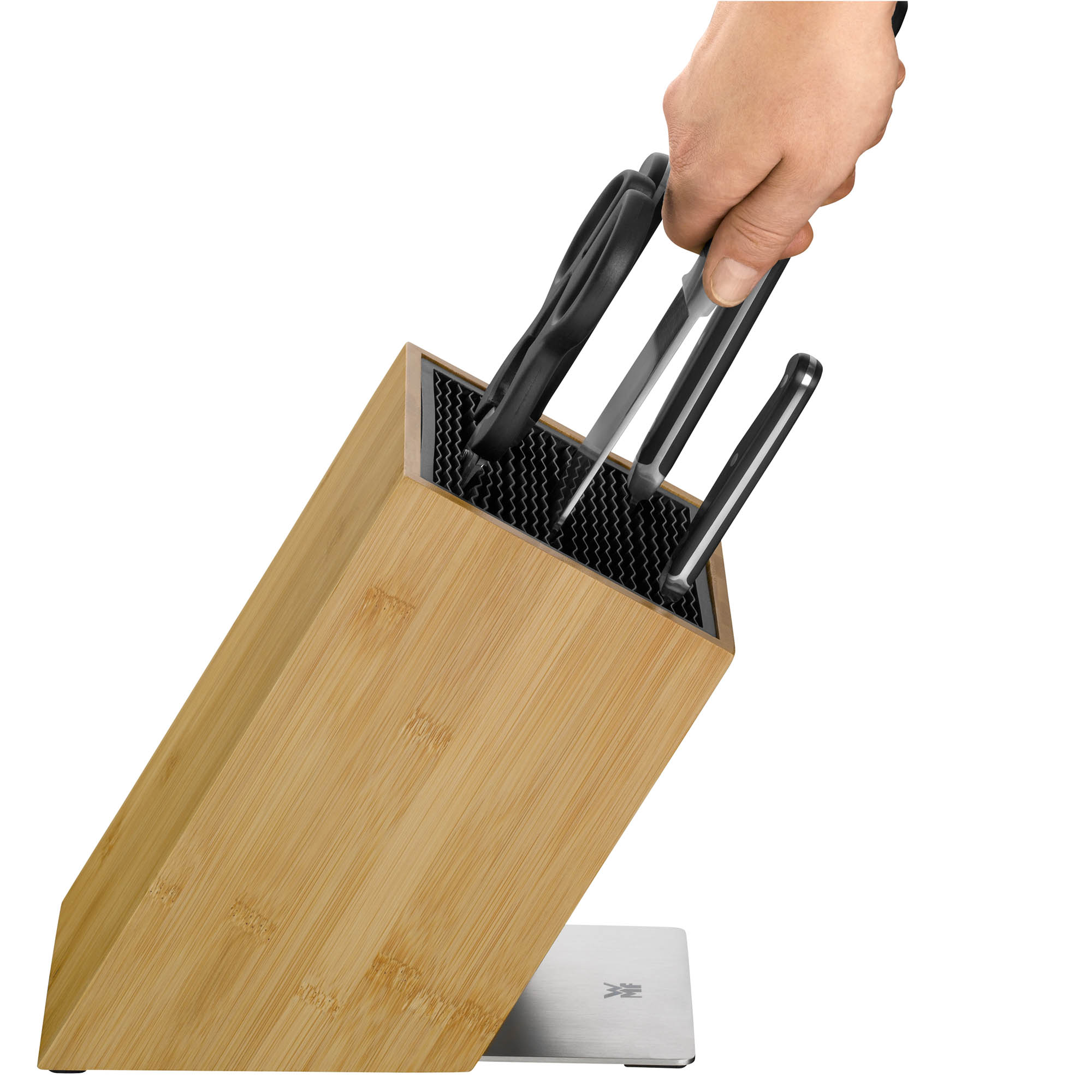 WMF knife block equipped SPITZENKLASSE PLUS 6-piece set for Asian cuisine
