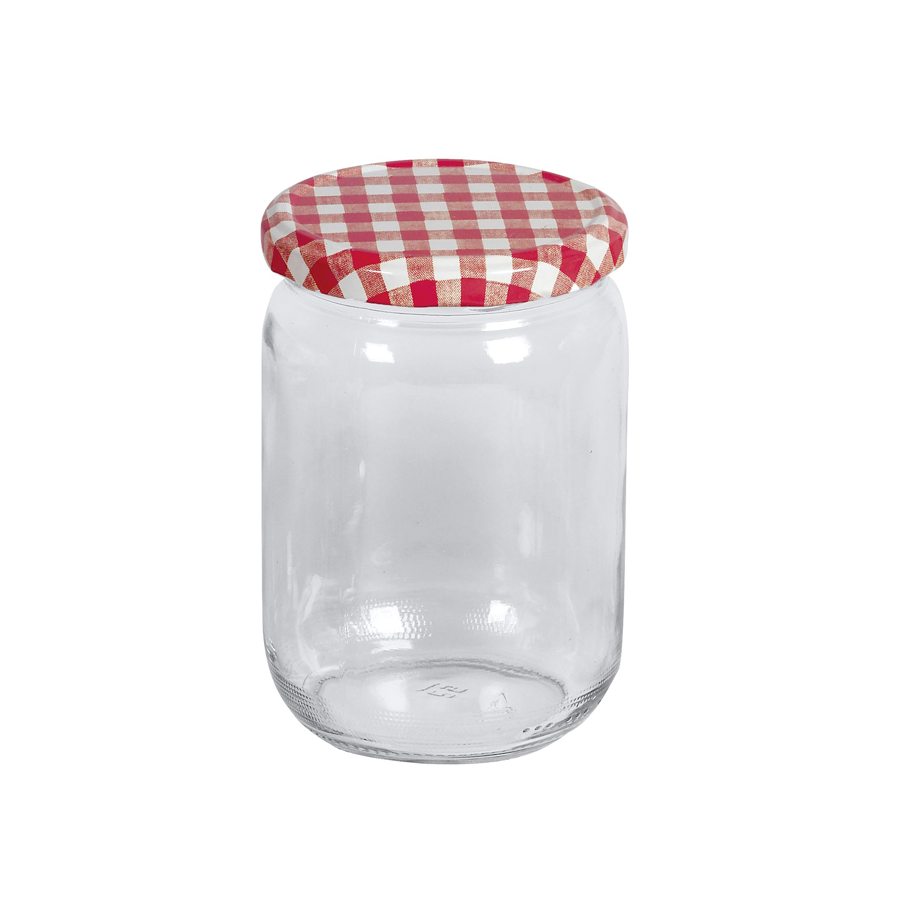 EMSY Einmachglas mit Schraubdeckel 0,42 Liter Schraubdeckelglas 6 Stück im SET