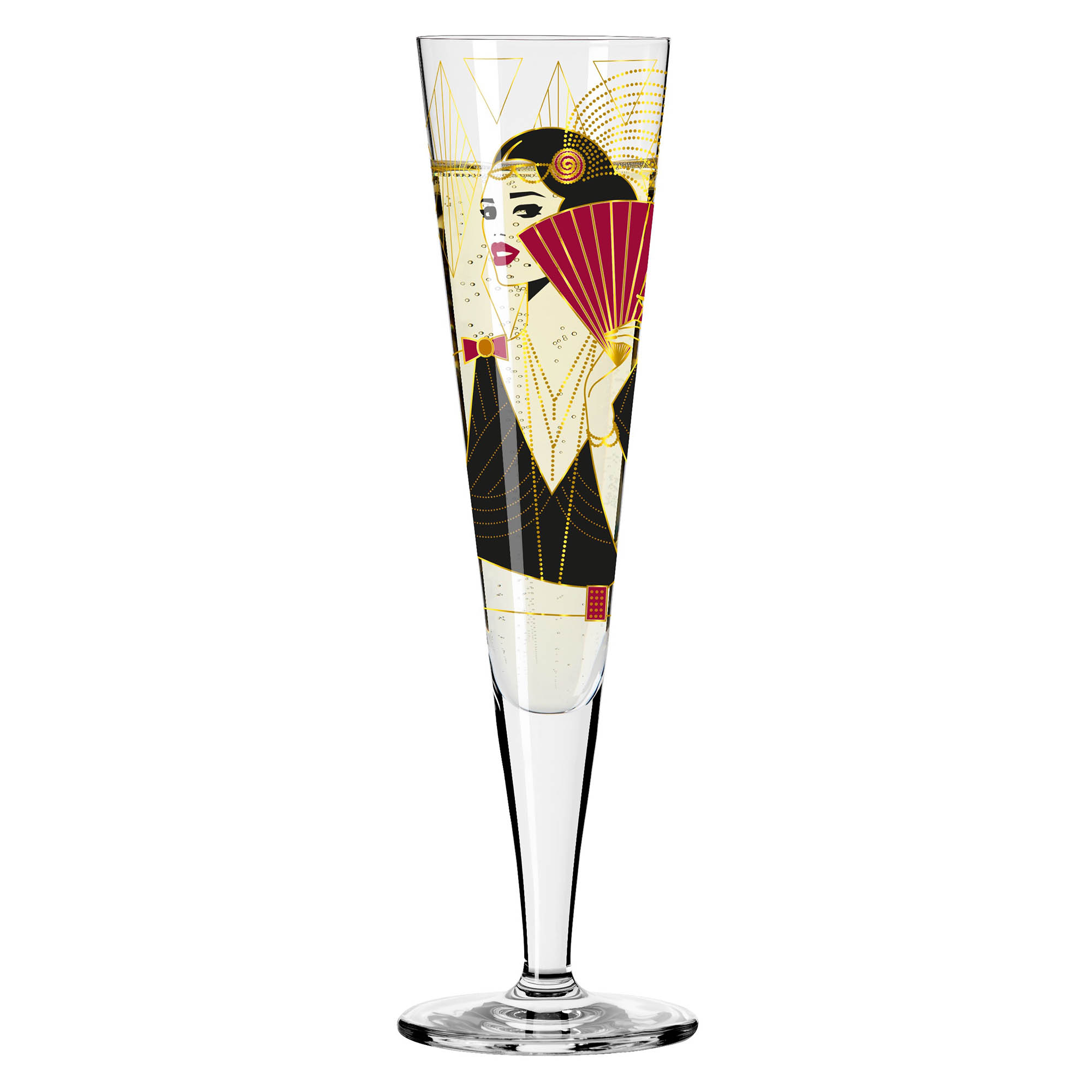 RITZENHOFF Champagnerglas GOLDNACHT No 28 Inhalt 205 ml