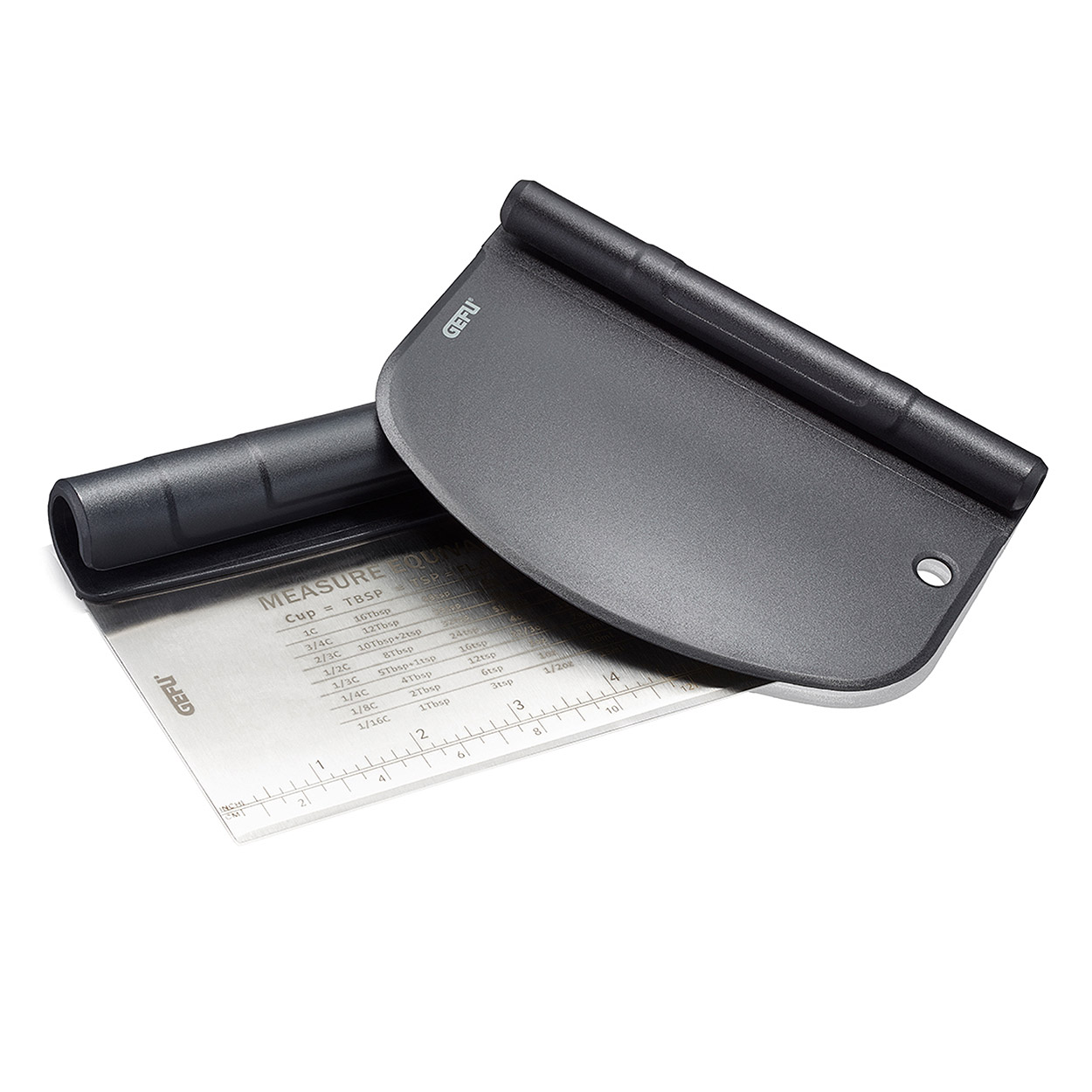 GEFU Teigspachtelset DUTTO 2-teilig Teigschneider und Teigschaber