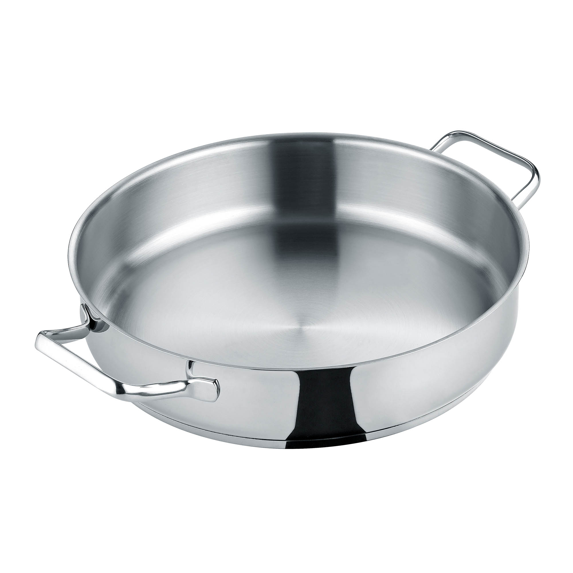 BERNDES Servierpfanne B.BRILLIANT 28 cm 3,8 Liter mit Glasdeckel