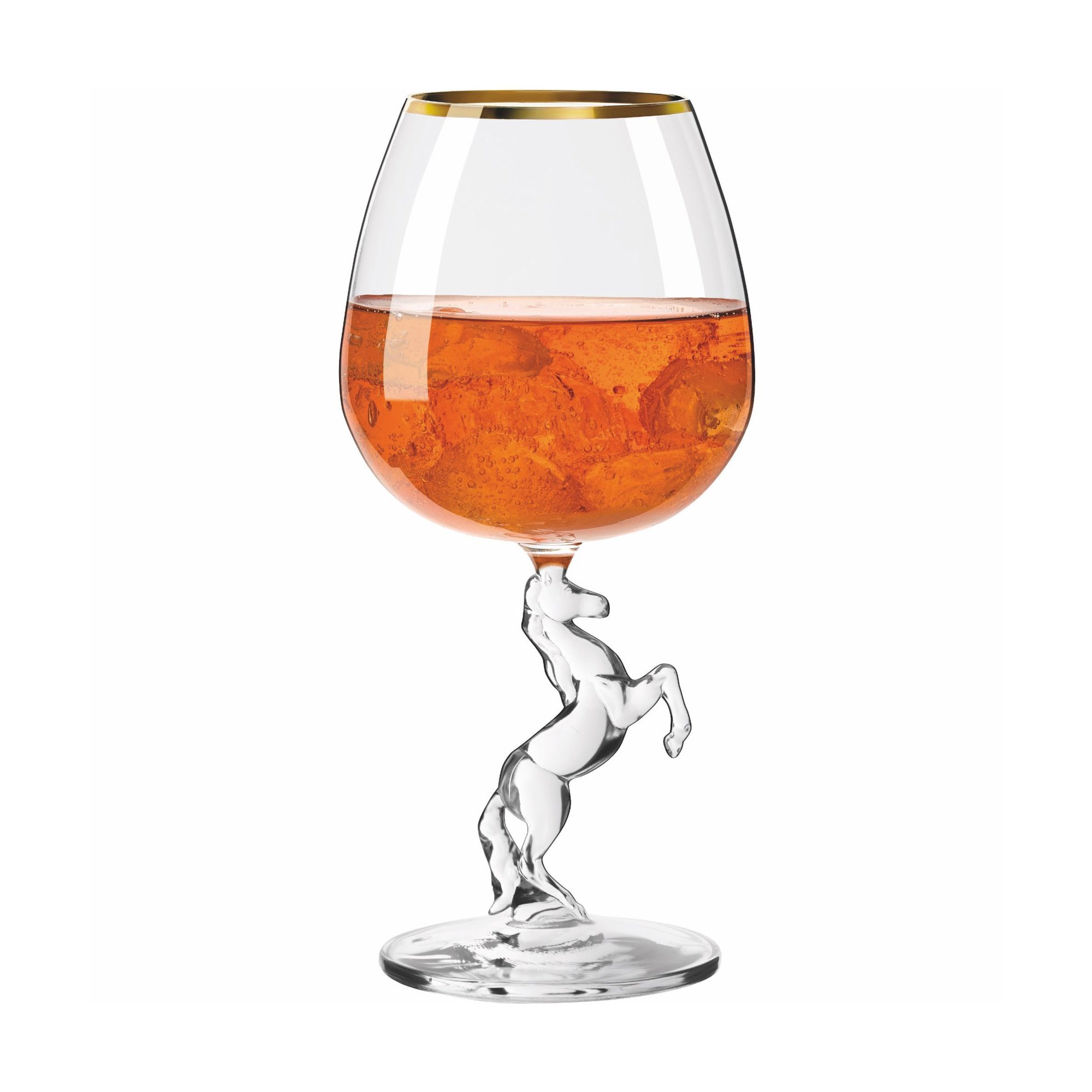 RITZENHOFF Cocktailglas Weinglas REITKRISTALL mit Goldrand 417 ml