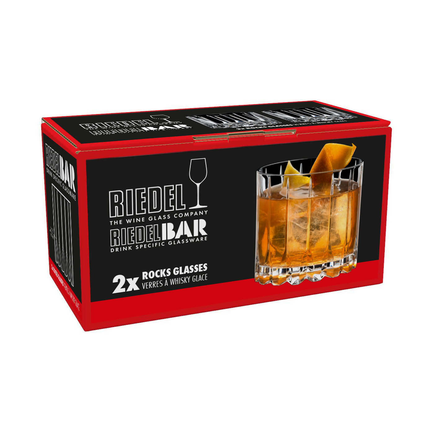 RIEDEL Drink Specific Glassware ROCKS 2 Stück im Set Inhalt 283 ml