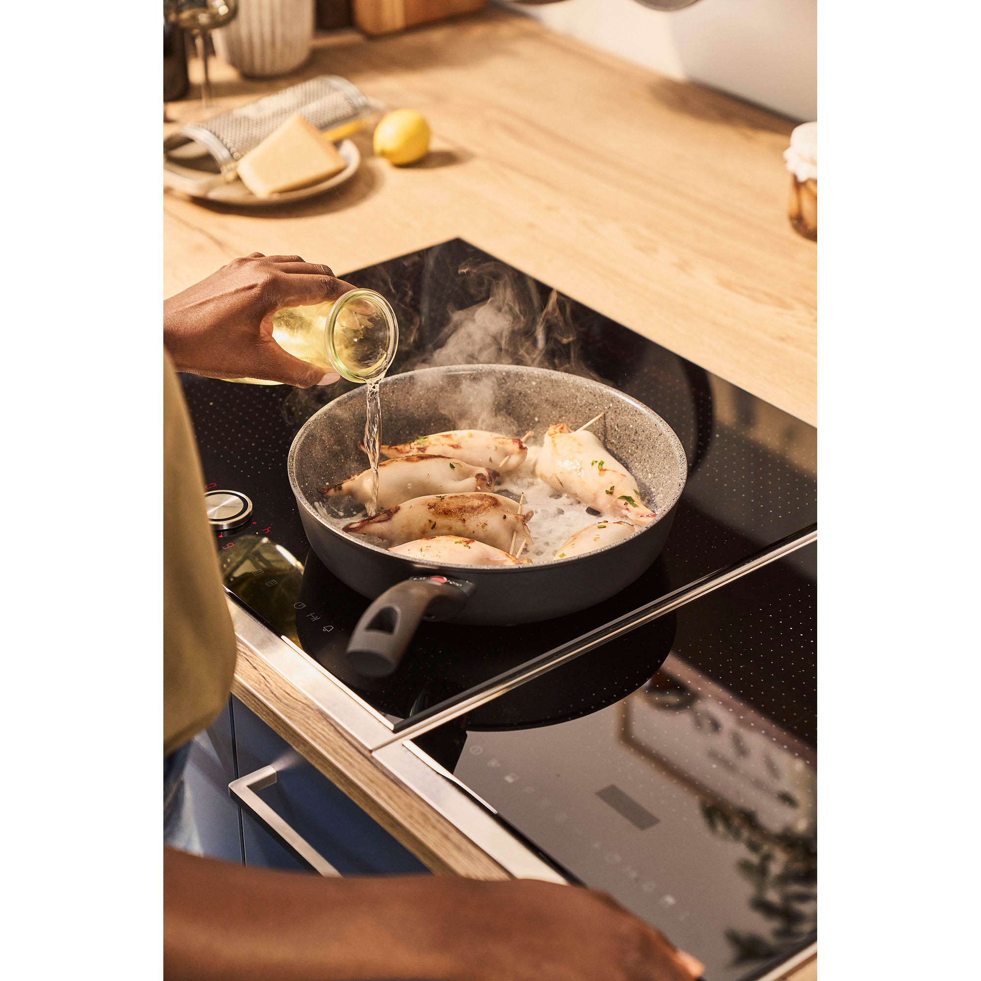BALLARINI Bratpfanne BARI 24 cm CERAFORCE Keramikbeschichtung PFAS-frei INDUKTION