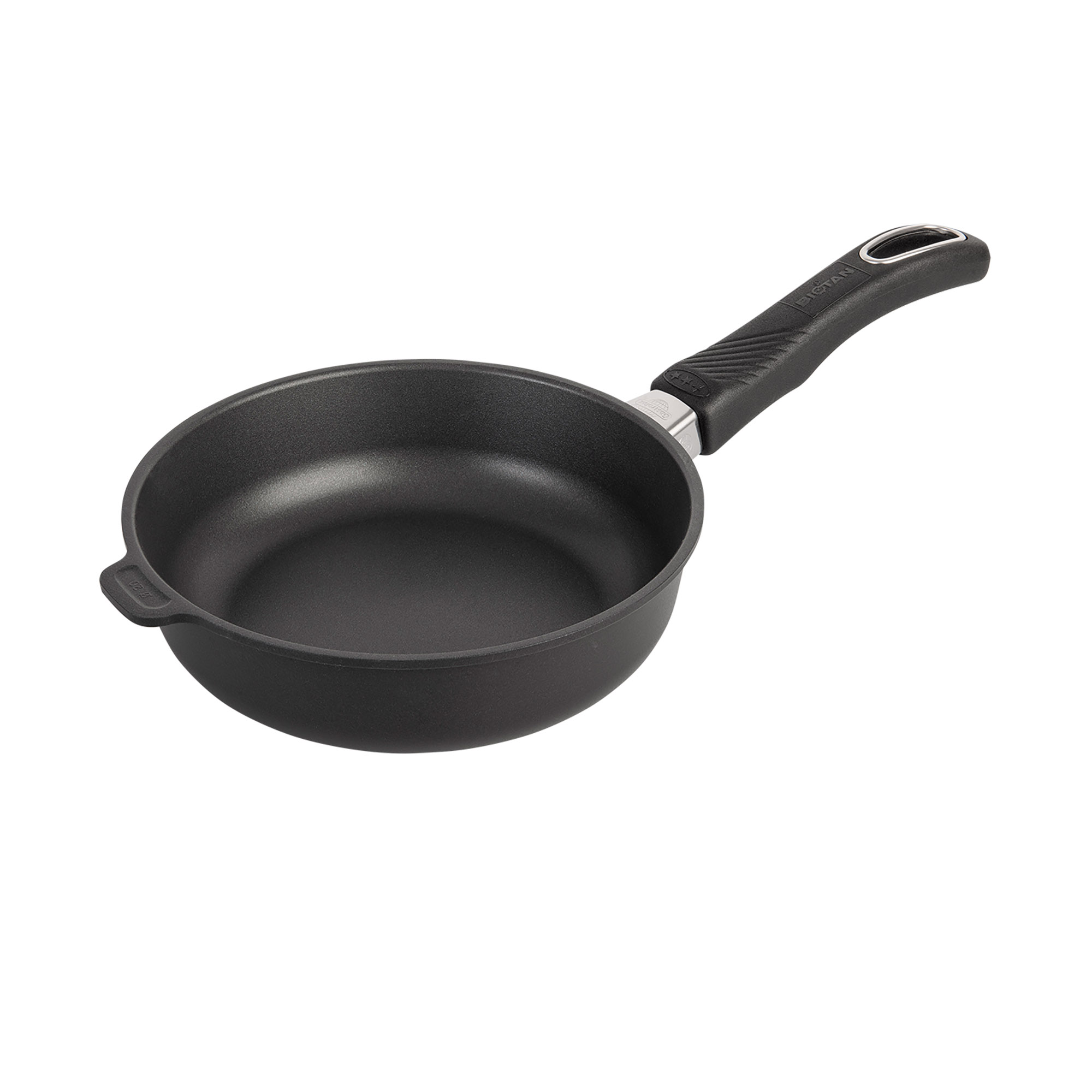 GASTROLUX Guss-Bratpfanne EVO 20 cm Höhe 6 cm INDUKTION PFAS-frei