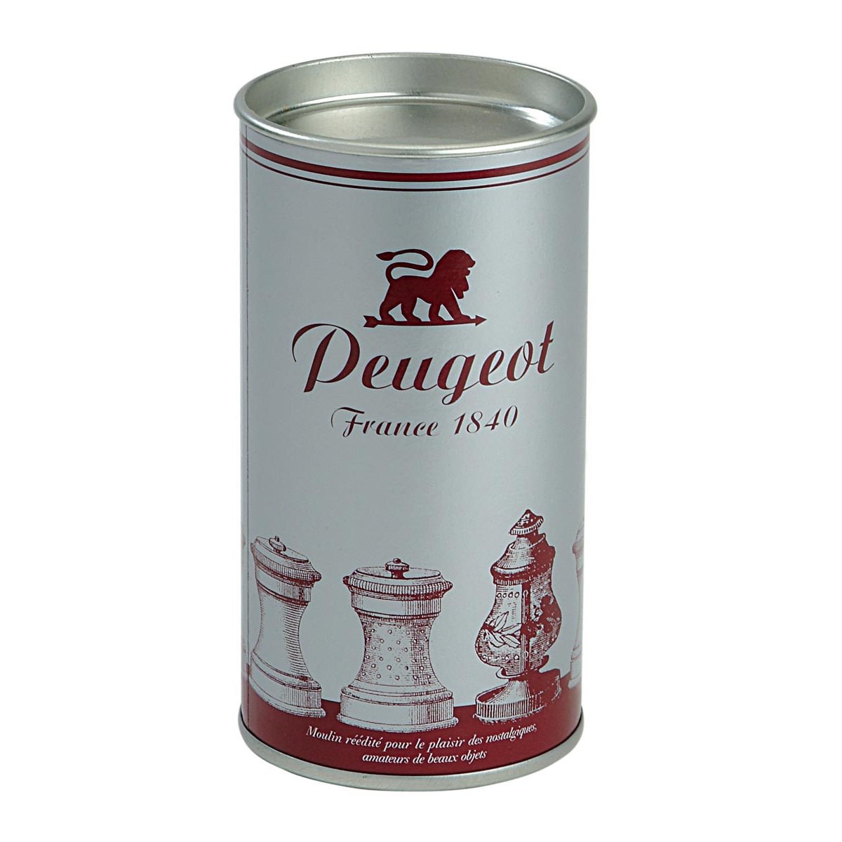 PEUGEOT Salzmühle MIGNONETTE 10 cm versilbert mit ZIRLION-Mahlwerk