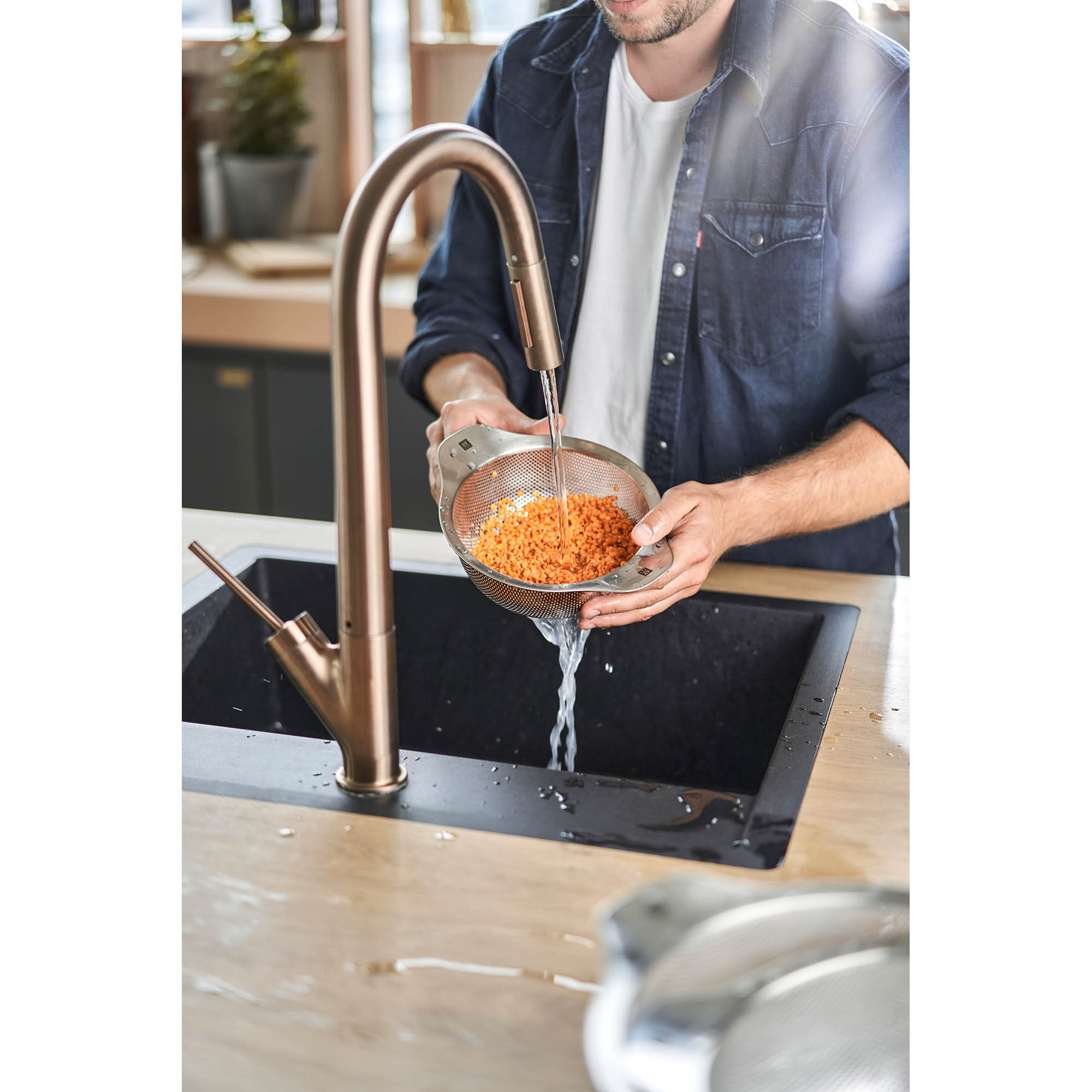 ZWILLING colander / strainer 20 cm stainless steel