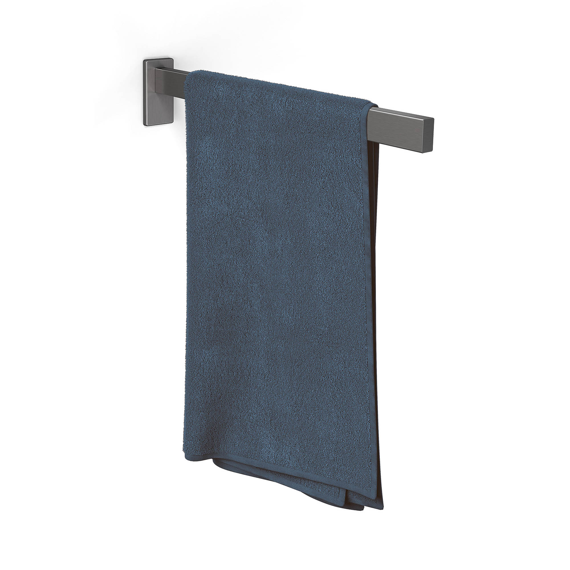 ZACK Handtuchhalter LINEA Edelstahl graphite für Wandmontage