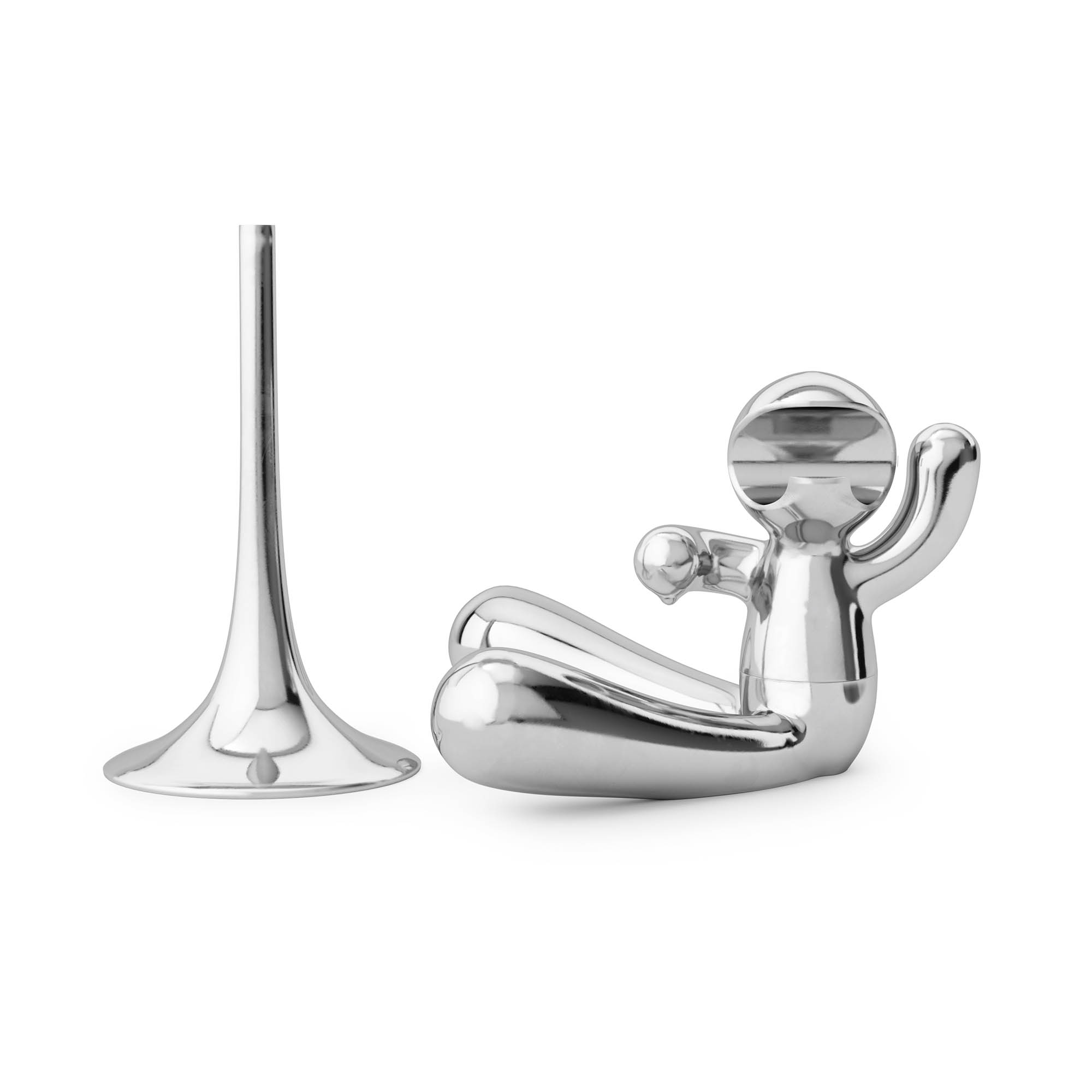 UMBRA Design-Flaschenöffner RODEO BUDDY verchromt