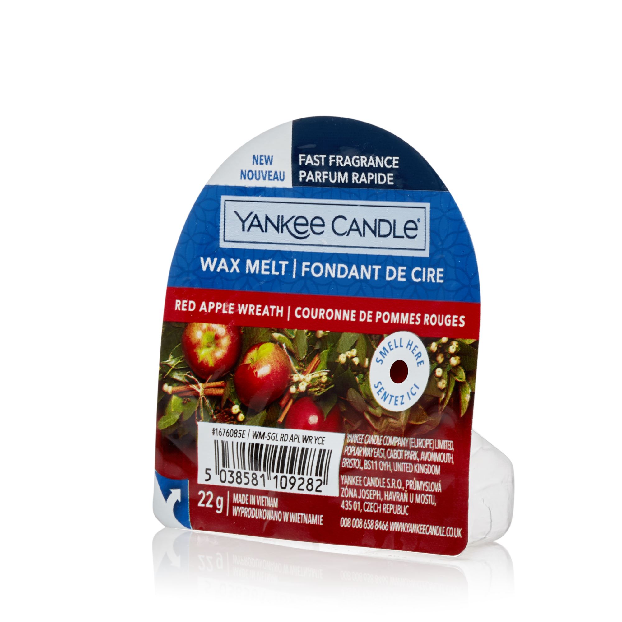 YANKEE CANDLE Wax Melt RED APPLE WREATH 22 g Duftwachs