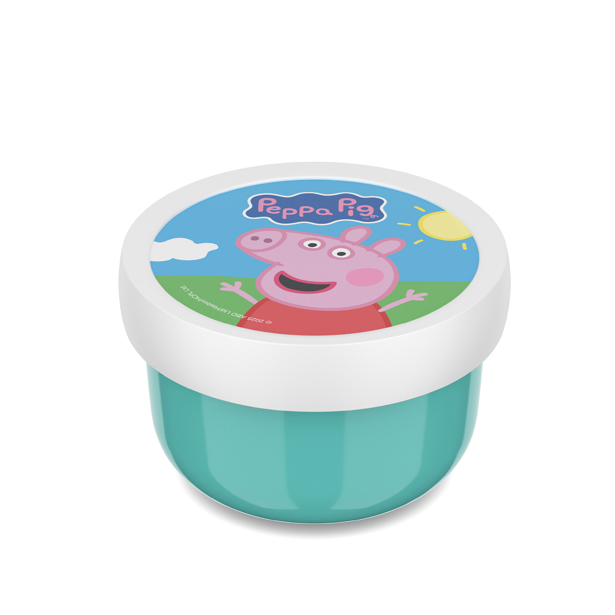 MEPAL Fruchtbox für Kinder CAMPUS Snackbox 0,3 Liter Motiv PEPPA PIG PEPPA WUTZ