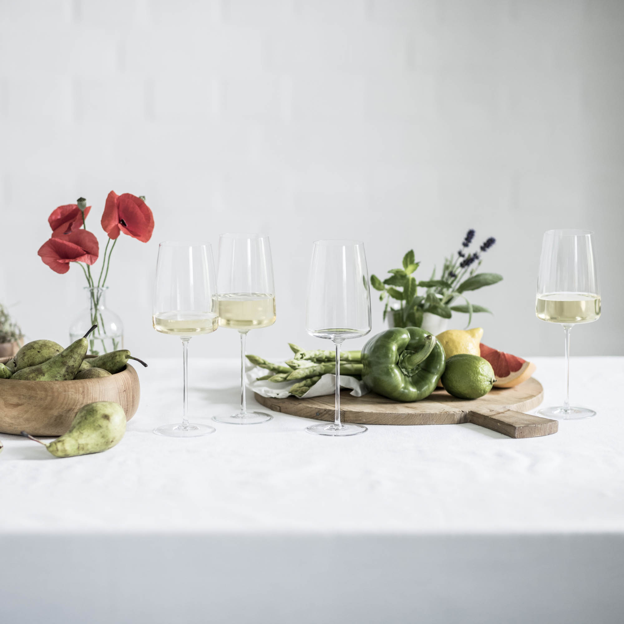 ZWIESEL GLAS Serie SIMPLIFY Weinglas leicht & frisch mundgeblasen 2 Stück 382 ml