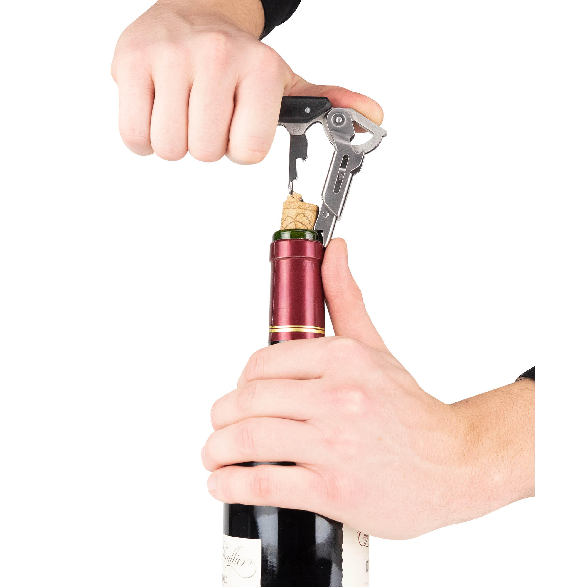 PEUGEOT Geschenk-Set OPEN 'N PRESERVE Elektrische Vakuumpumpe + Sommeliermesser