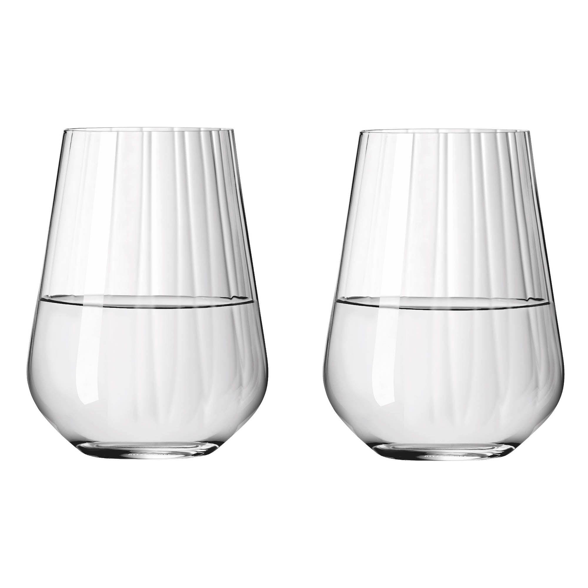 RITZENHOFF Wasserglas STERNSCHLIFF #2 im 2er-Set Inhalt 540 ml