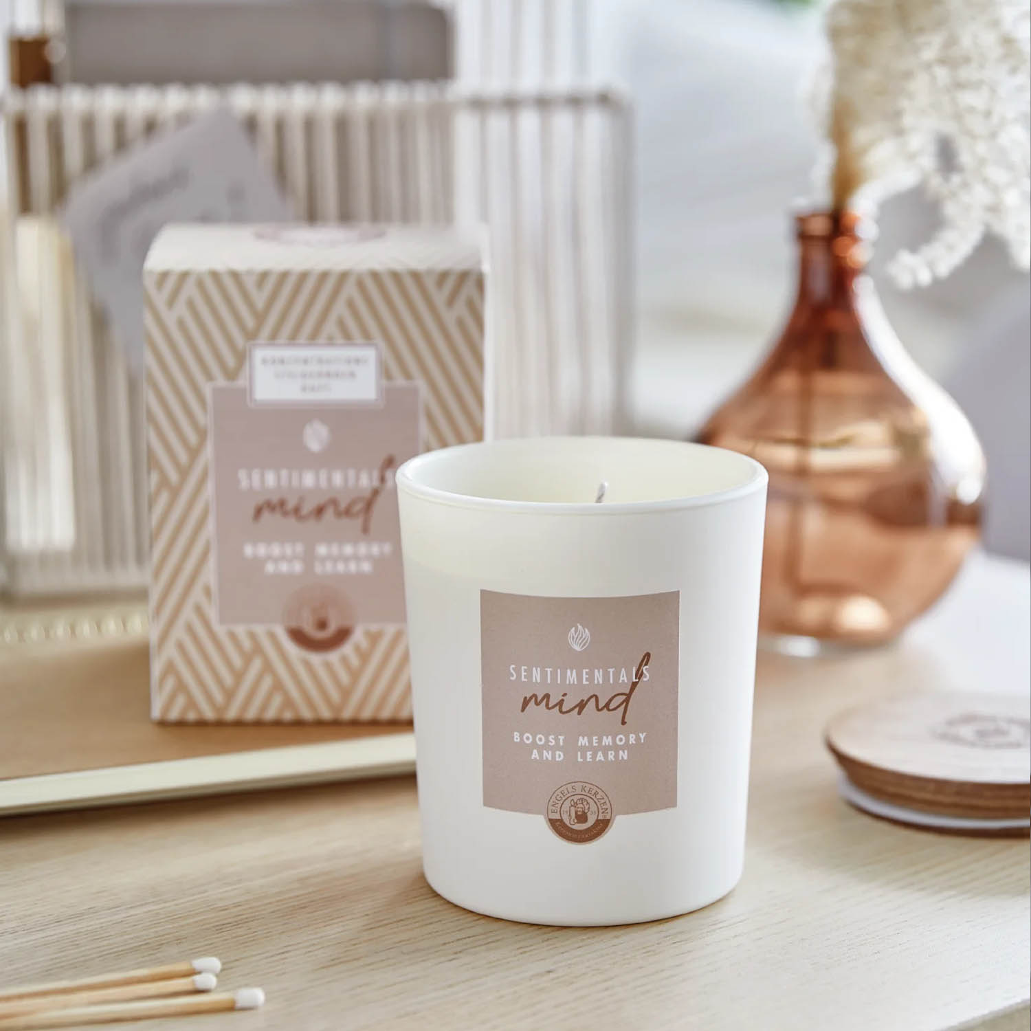 ENGELS KERZEN Duftkerze im Glas SENTIMENTALS MIND Boost Memory and Learn 360 g