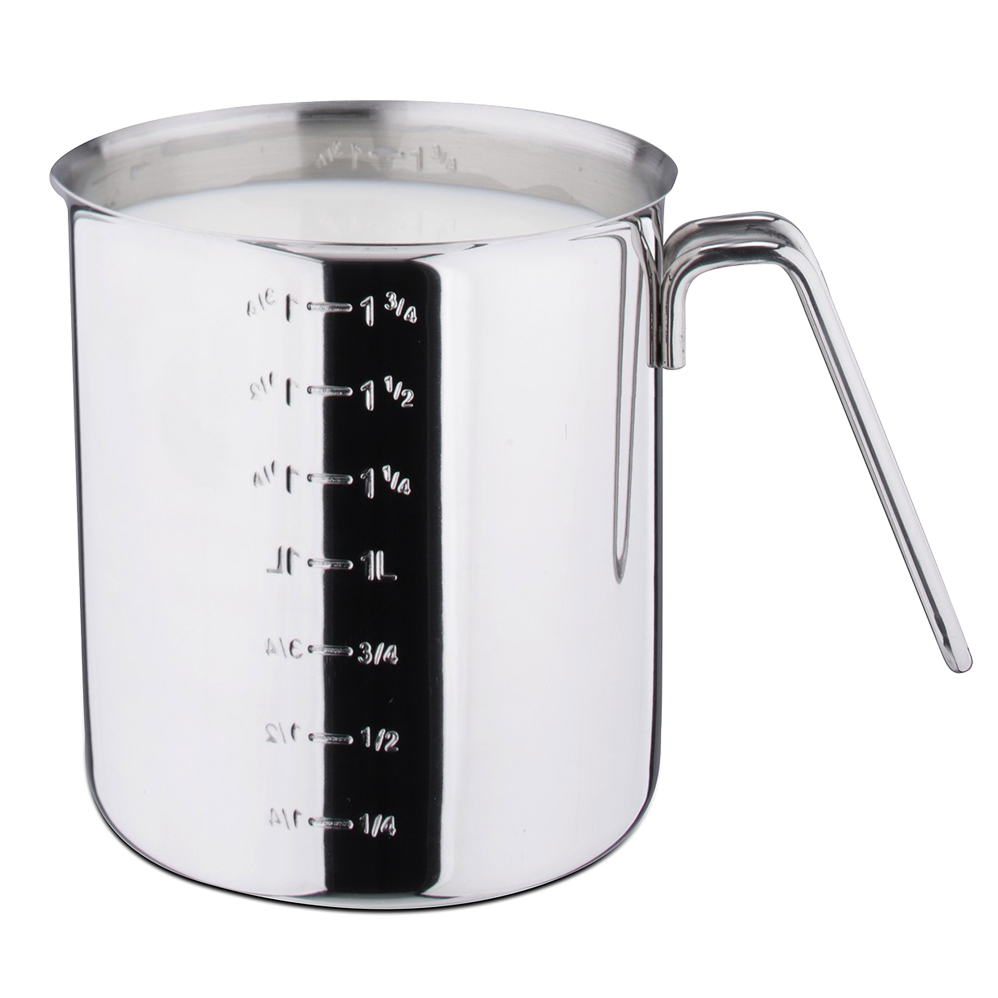 WEIS Messbecher aus Edelstahl 1,75 Liter