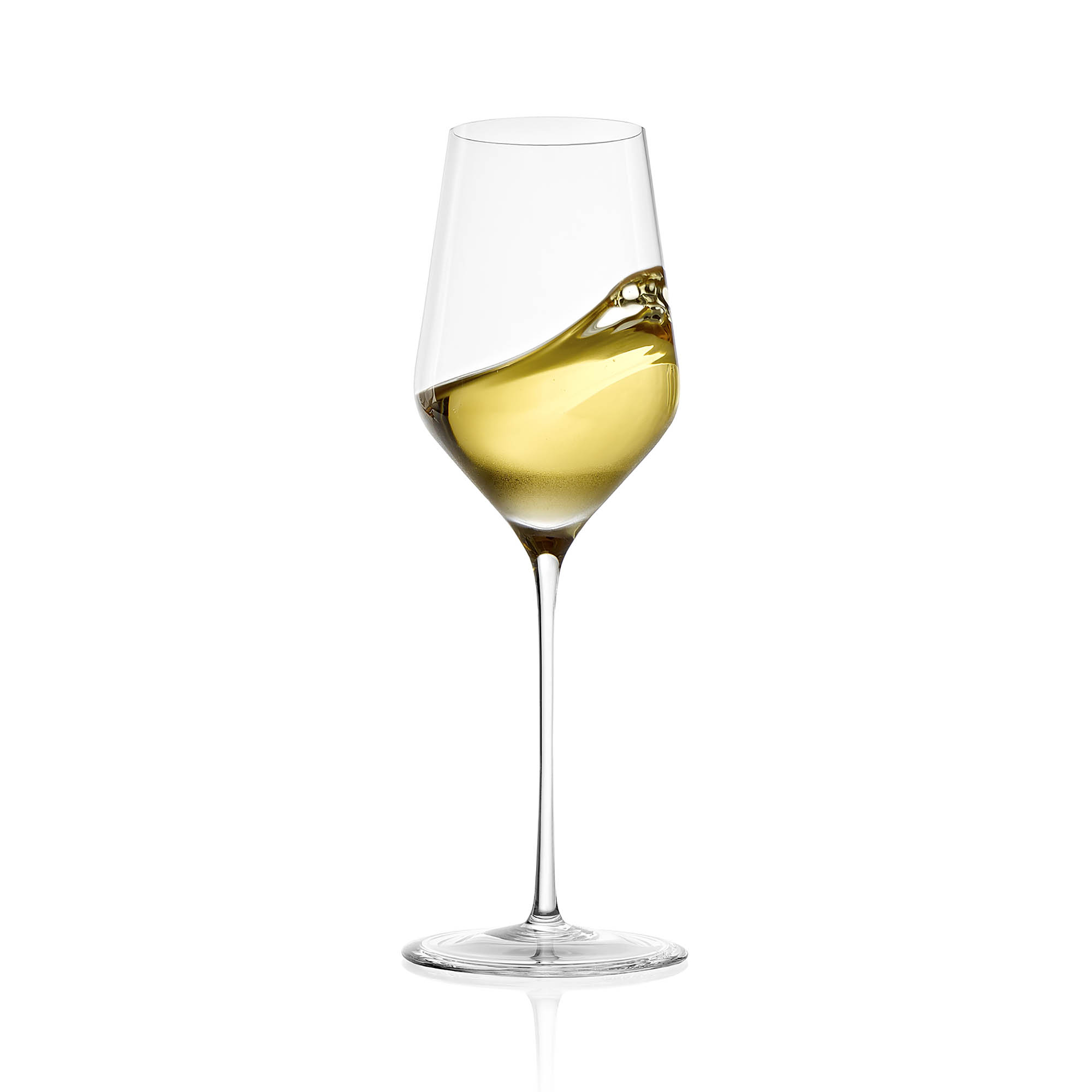STÖLZLE LAUSITZ Serie Q1 Weißweinkelch Weißweinglas mundgeblasen 6 Stück 350 ml