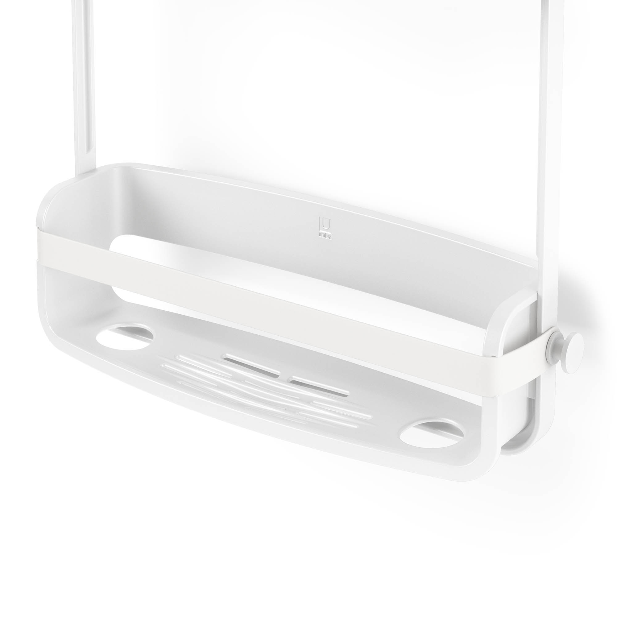 UMBRA shower tray shower caddy FLEX white