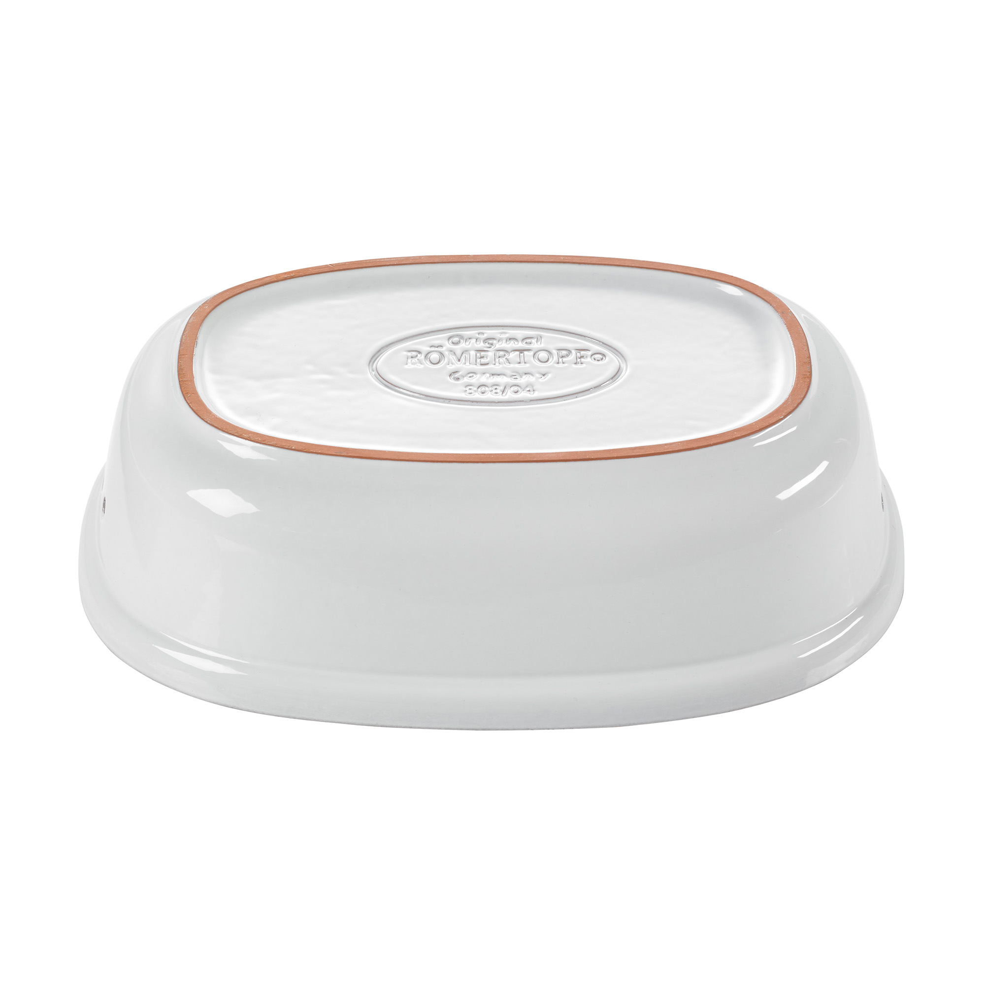 RÖMERTOPF bread bin MEDIUM OVAL White 29.5 cm