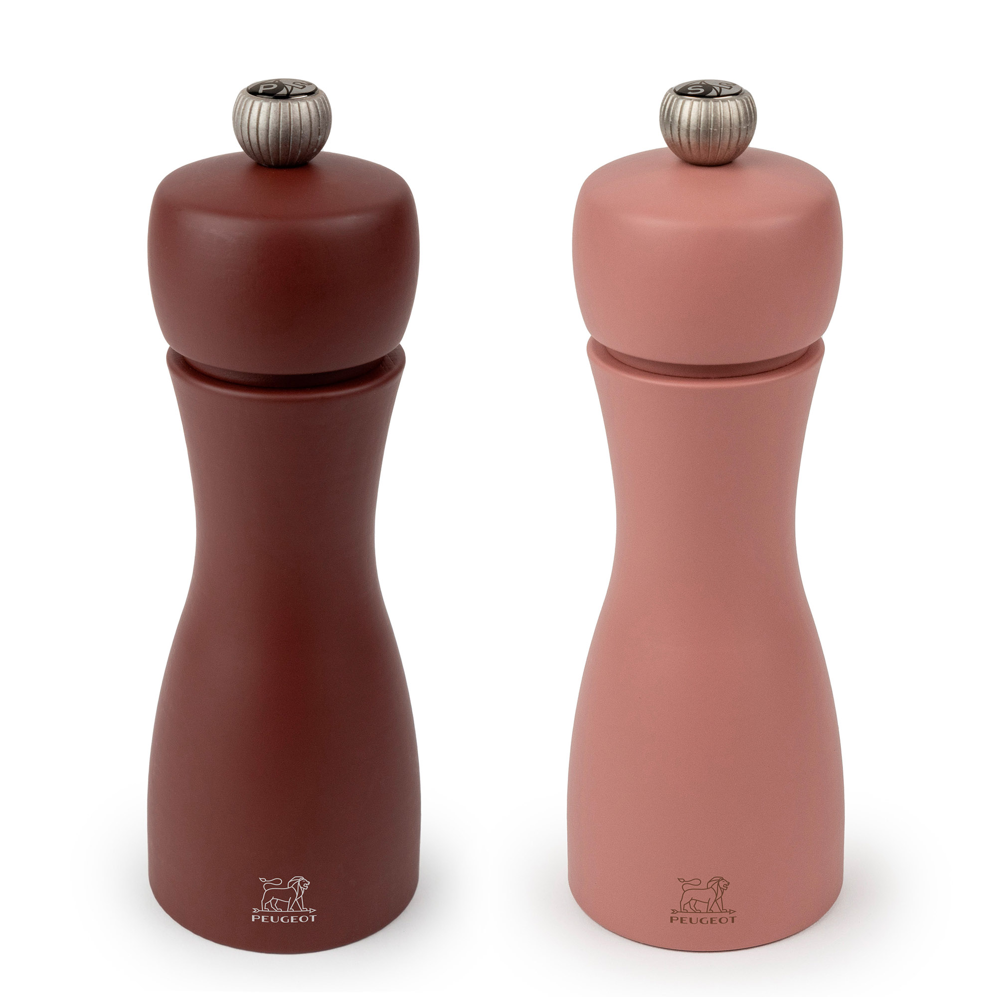 PEUGEOT Pfeffermühle Salzmühle TAHITI ZIRLION Duo Set 15 cm ELEMENTS - ERDE
