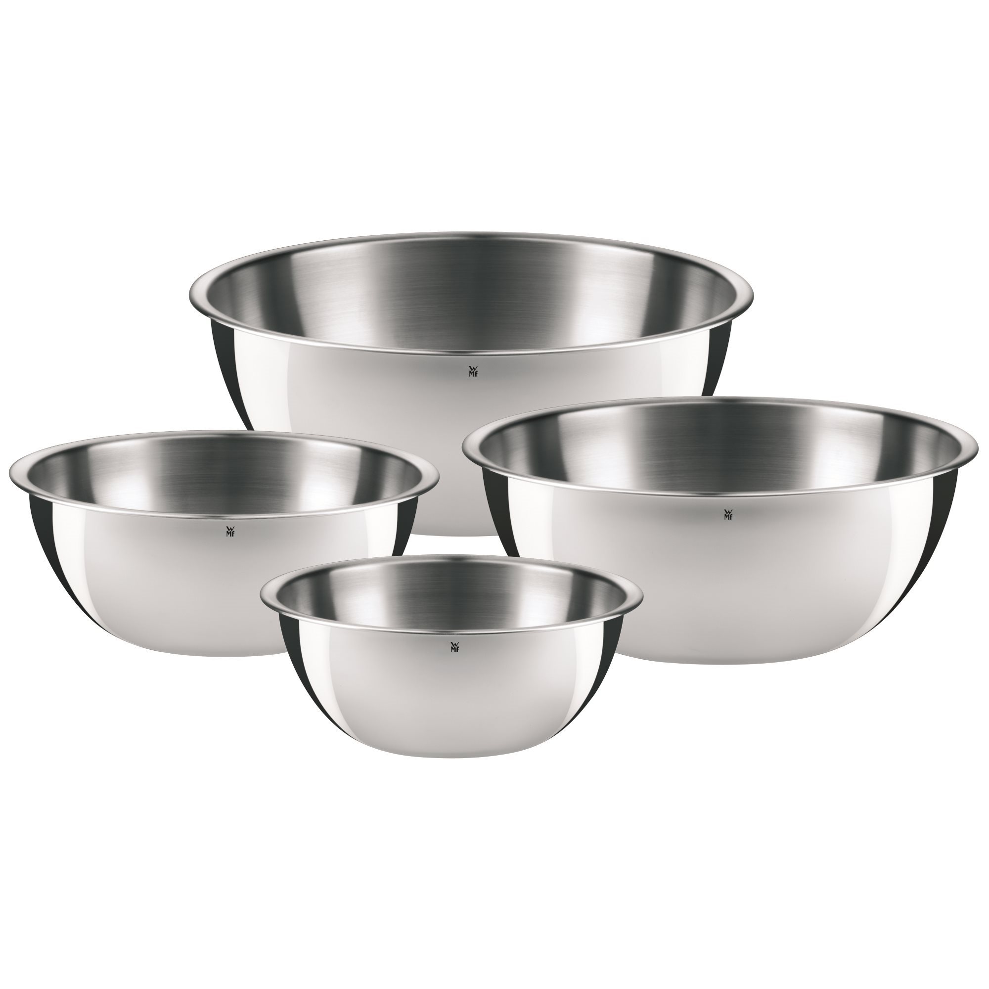 WMF Küchenschüssel-Set Cromargan 4 teilig 16cm 18cm 22cm 24cm