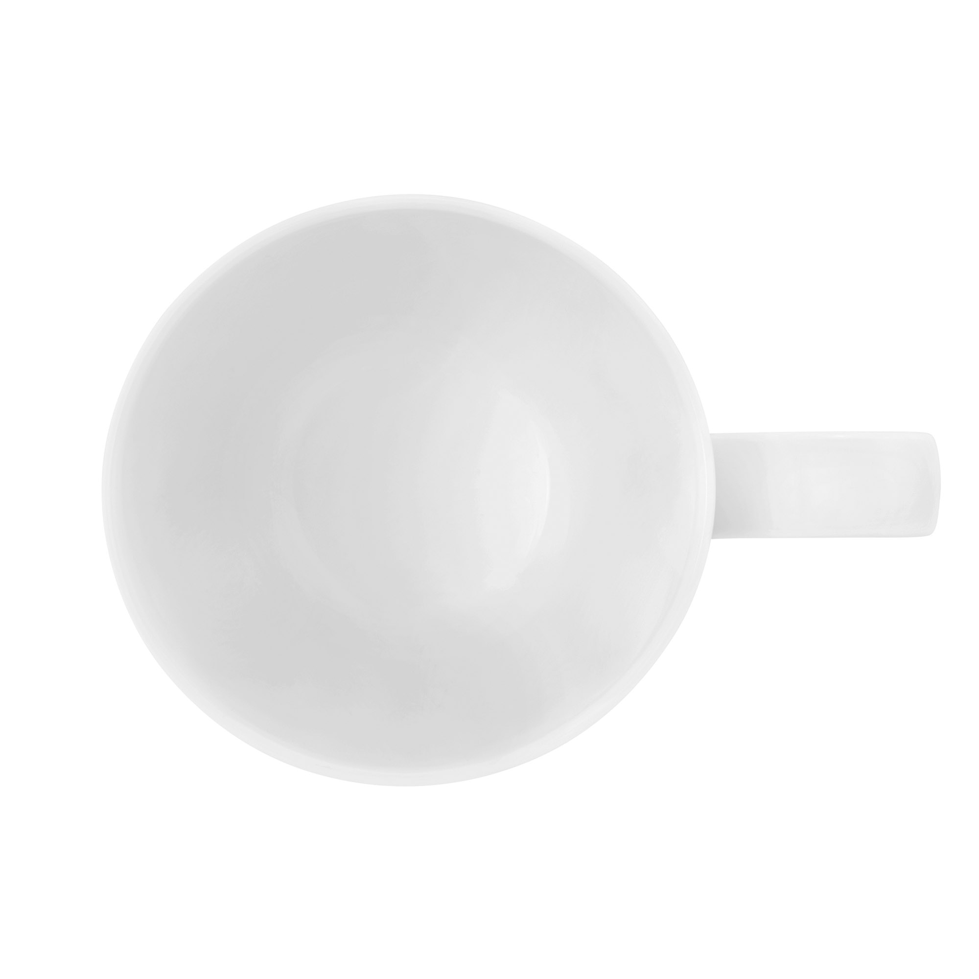 Seltmann Weiden LIBERTY white 003 plain mug with handle 0.4 litre