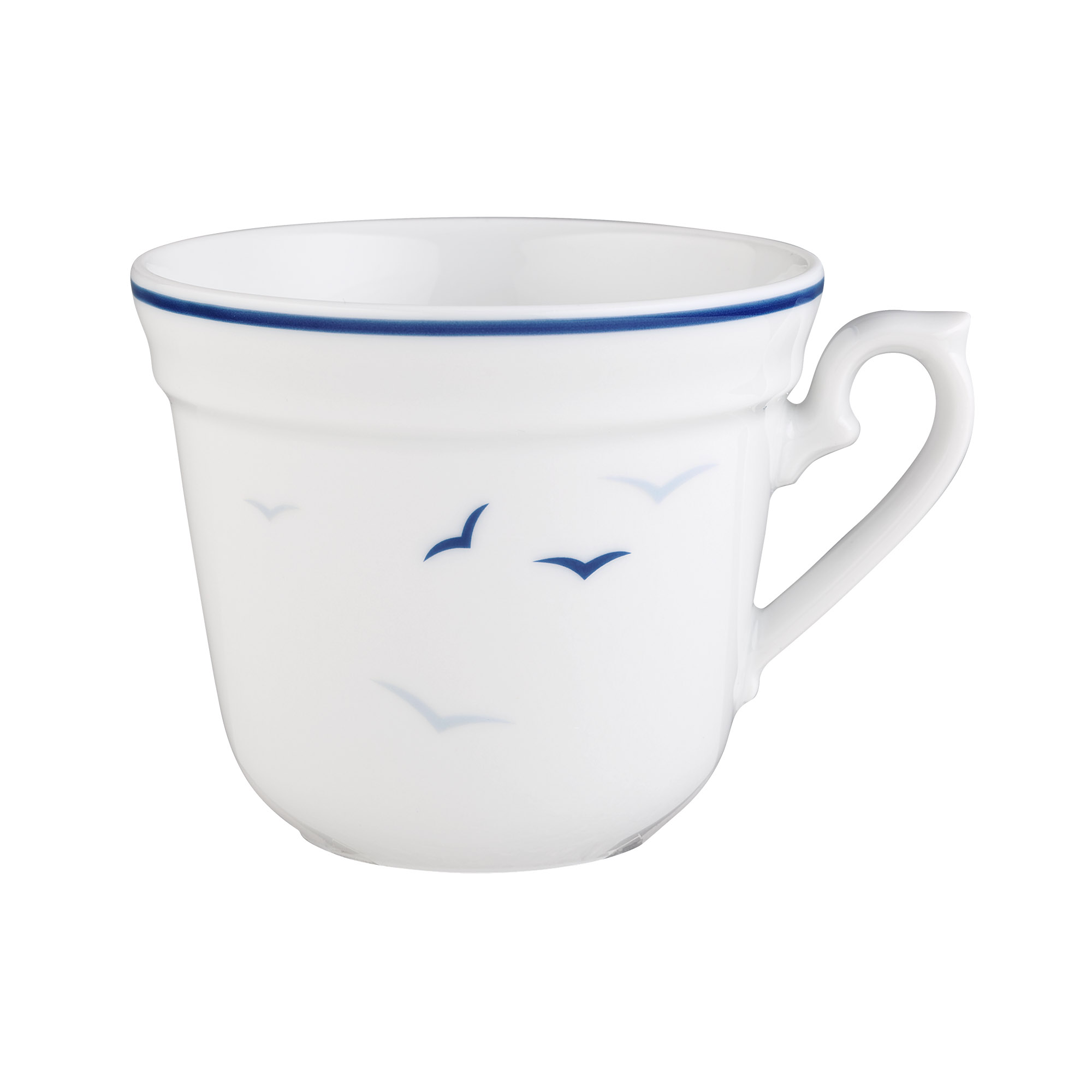 Königlich Tettau WORPSWEDE Rügen 4164 Kaffeeobertasse 0,2 Liter 6 Stück