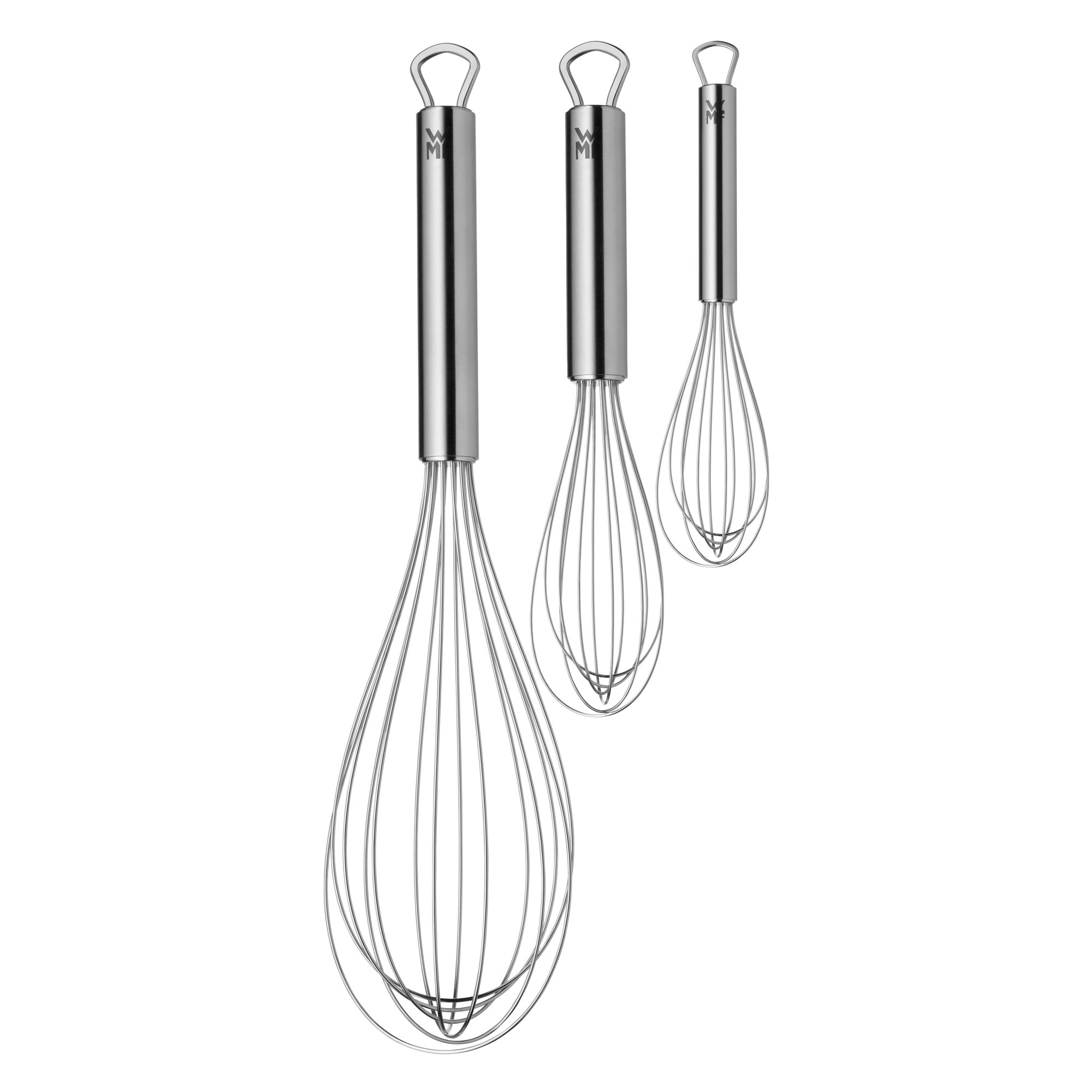 WMF Profi Plus Schneebesen Set 3 teilig 30, 20 und 15 cm