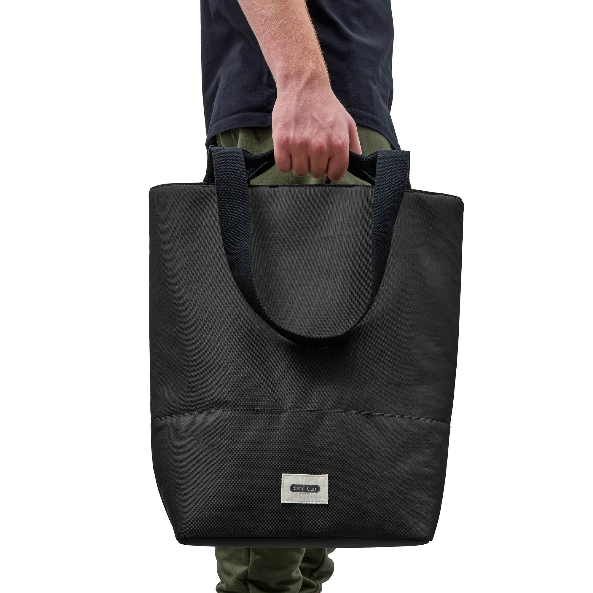 BLACK+BLUM Isolierte Tasche TOTE BAG 16 Liter schwarz