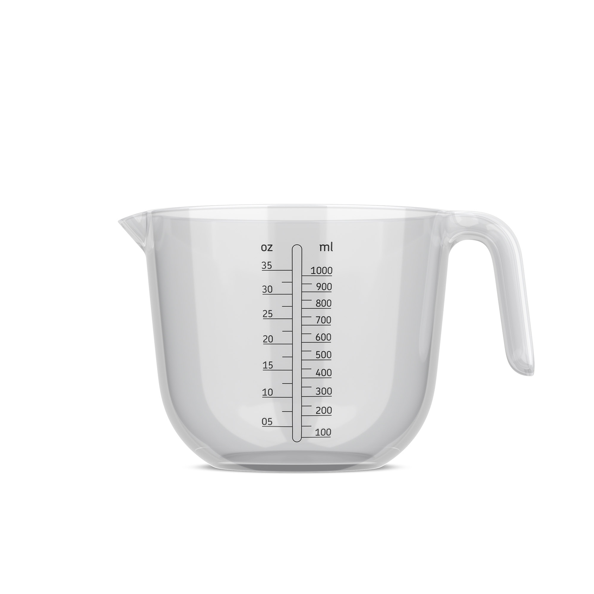 MEPAL Messbecher CHEF IT 1,0 Liter transparent