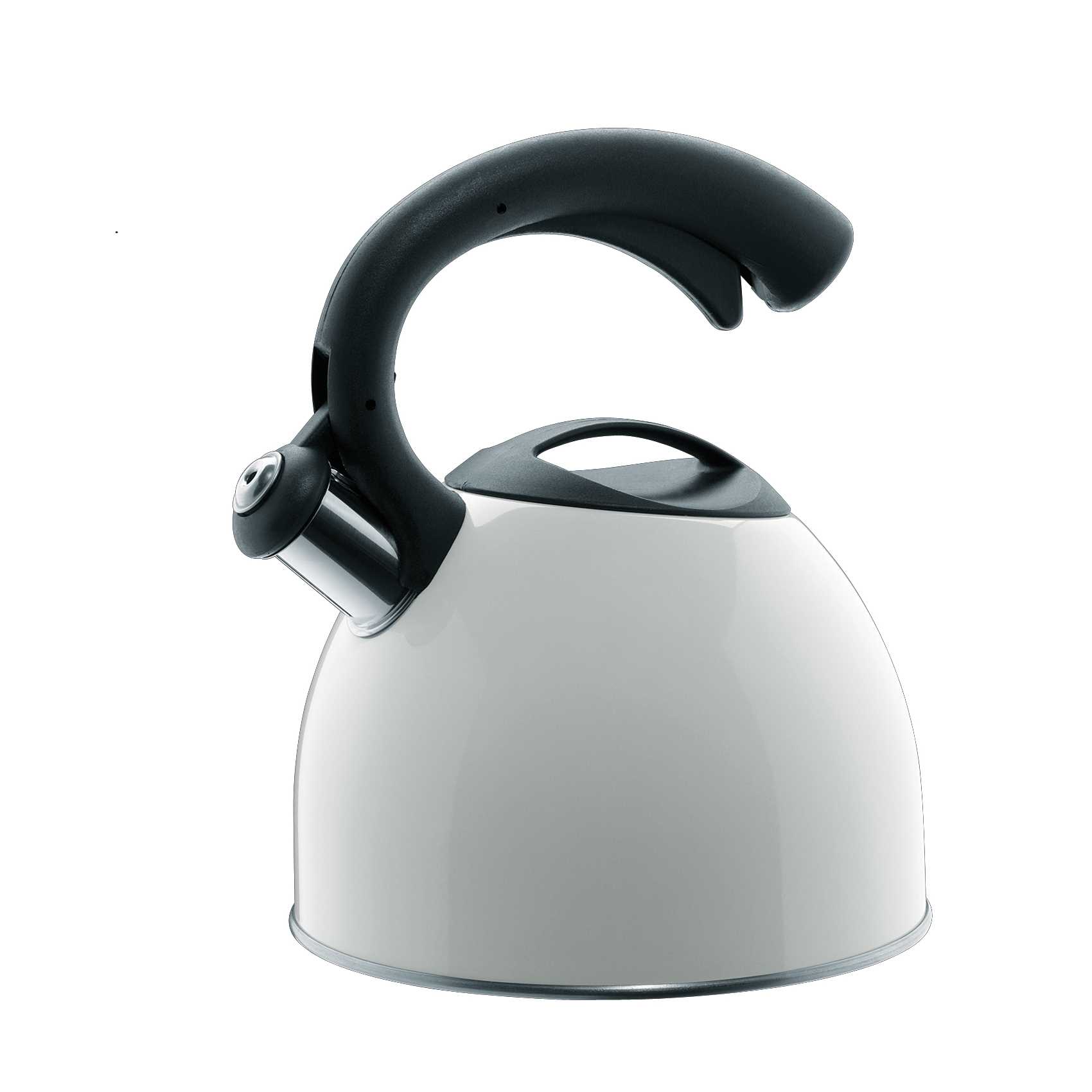 CILIO Wasserkessel COUNT mit Flöte weiß 2,5 Liter Induktion