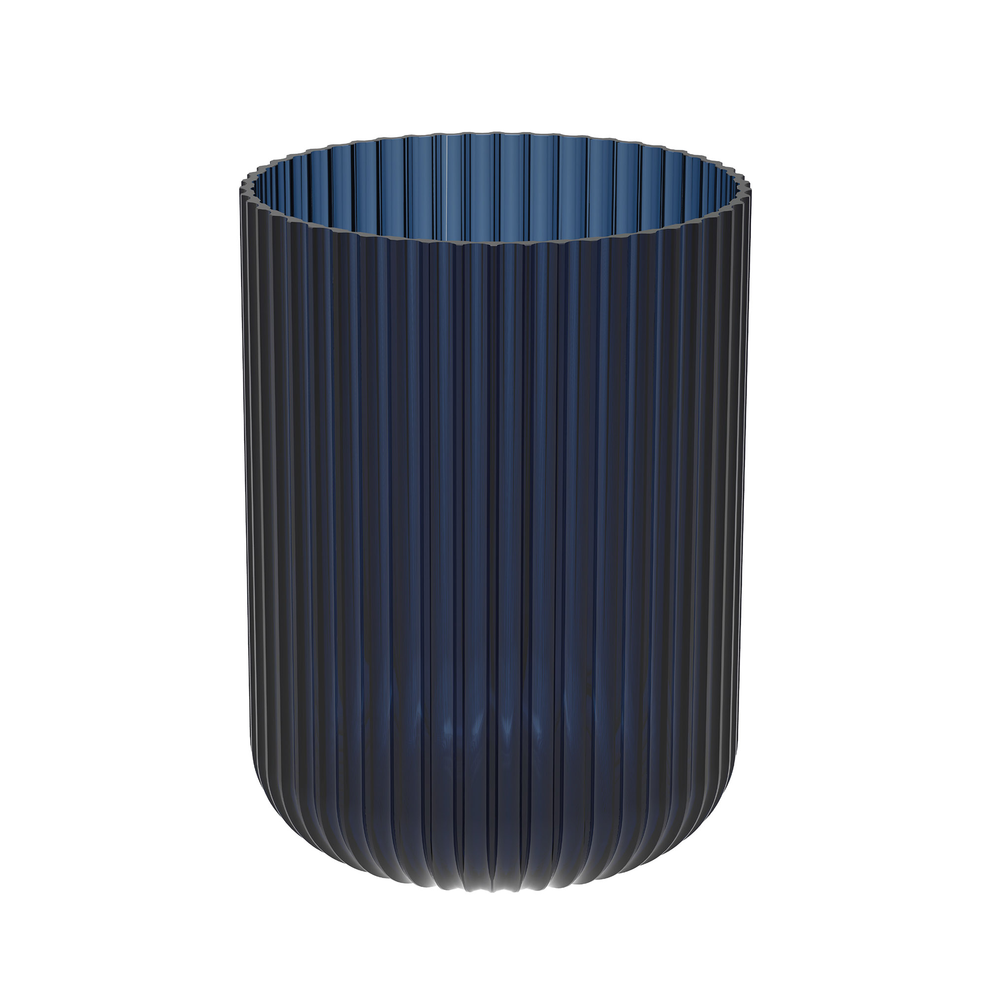 ENGELS KERZEN Windlicht AMELIE groß 23 cm enzianblau