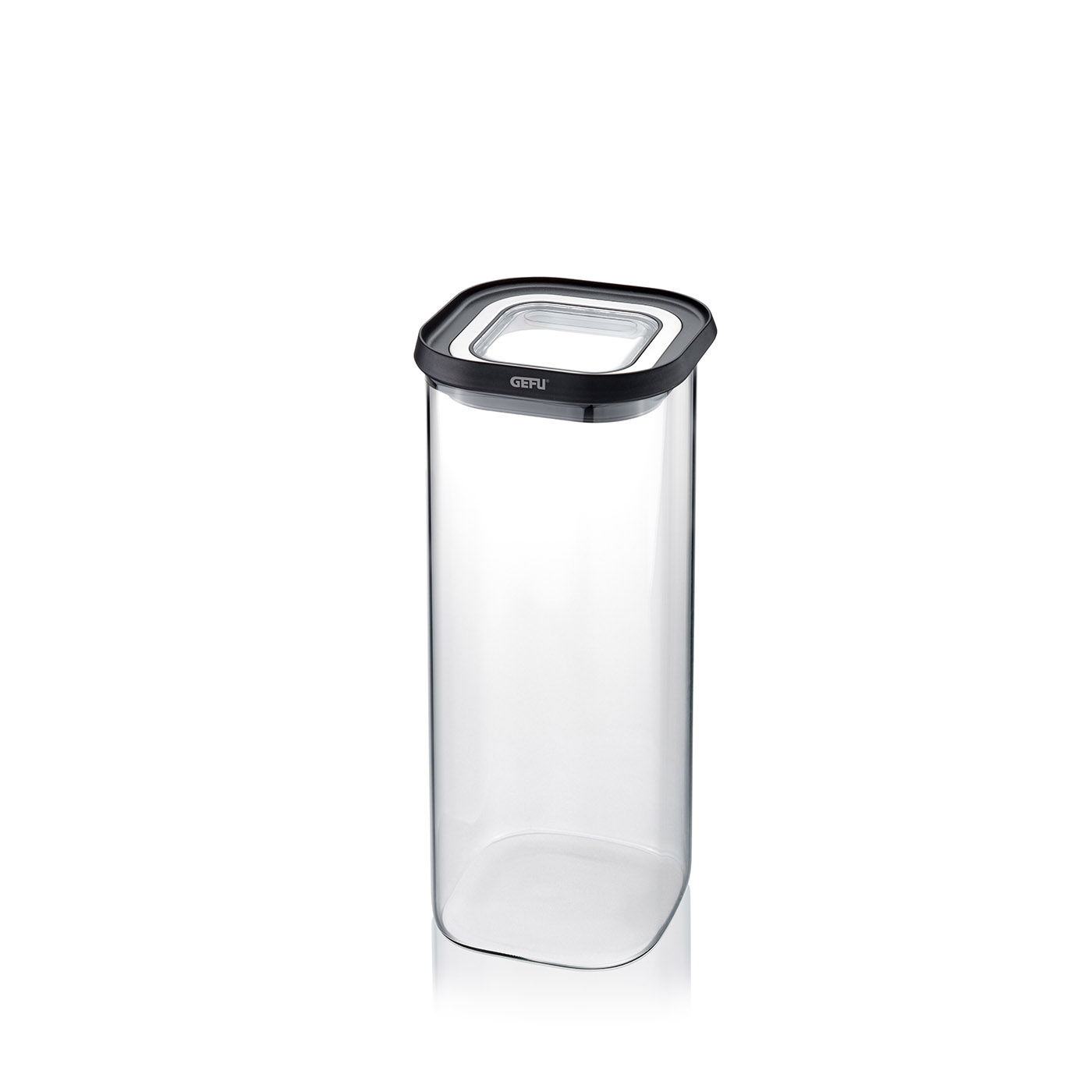 GEFU Vorratsdose Vorratsbehälter PANTRY 1,9 Liter Borosilikatglas