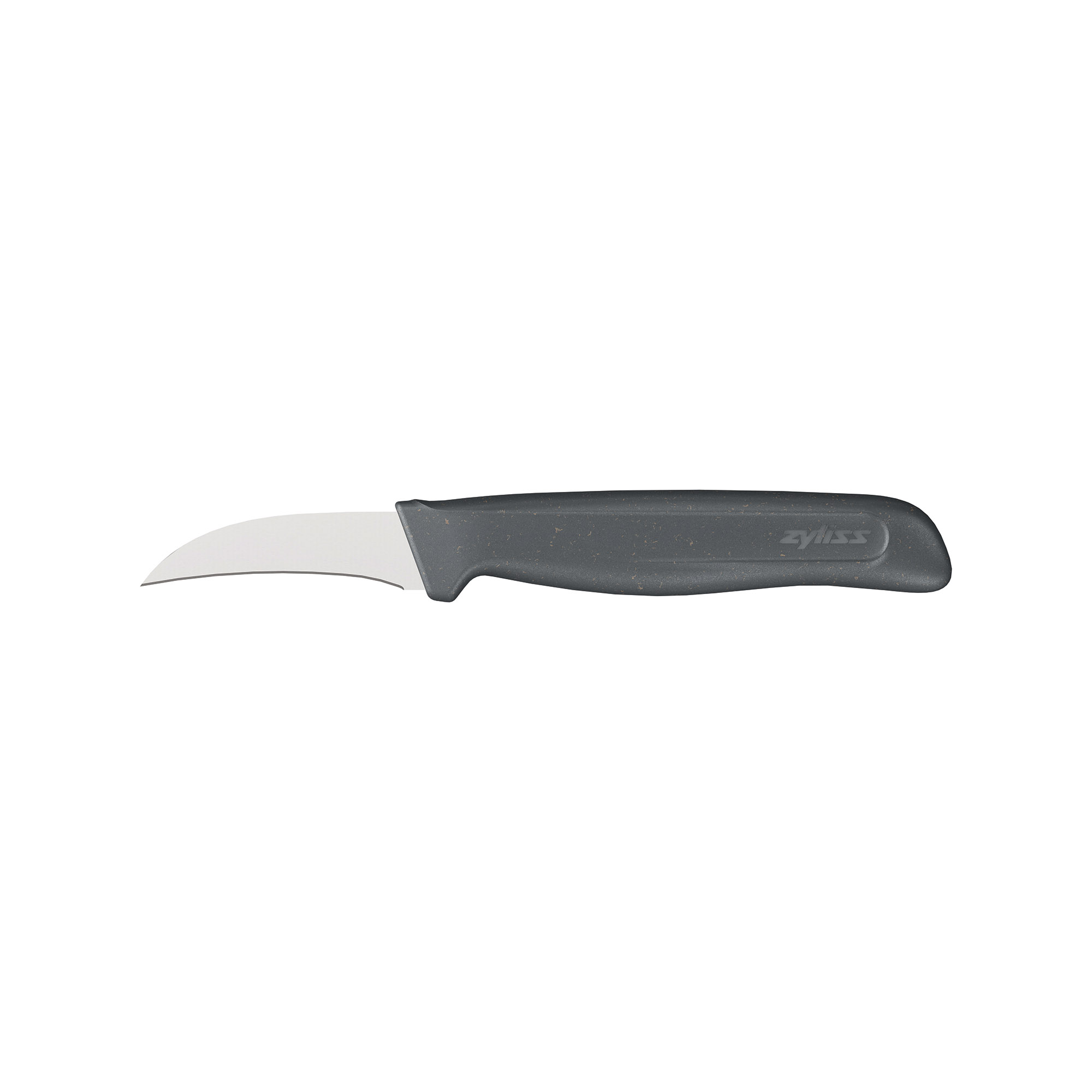 ZYLISS Schälmesser 6 cm Klingenlänge mit Griff aus Weizenstroh-Kunststoff