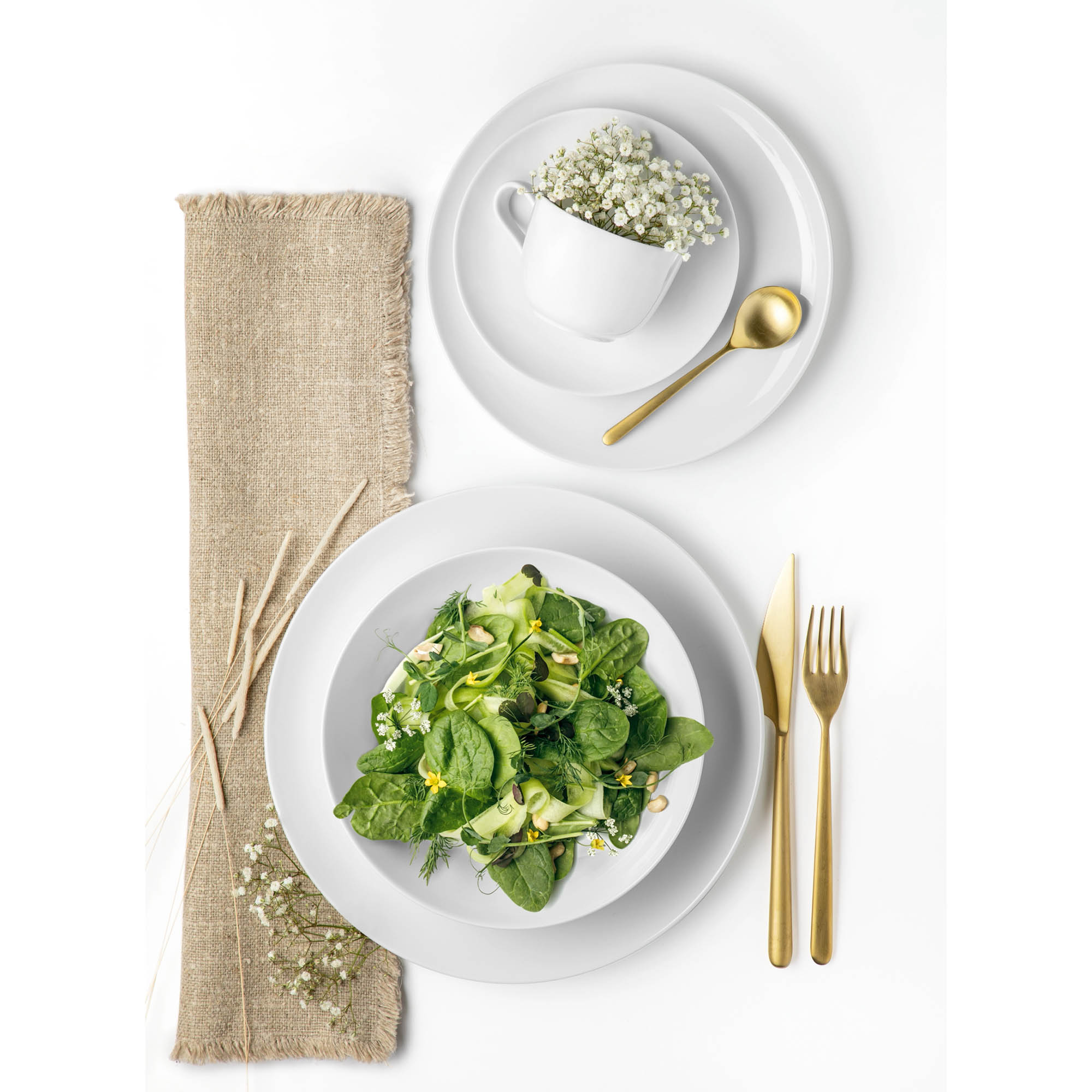 Seltmann Weiden LIBERTY weiß 003 uni Kombiservice 30 teilig