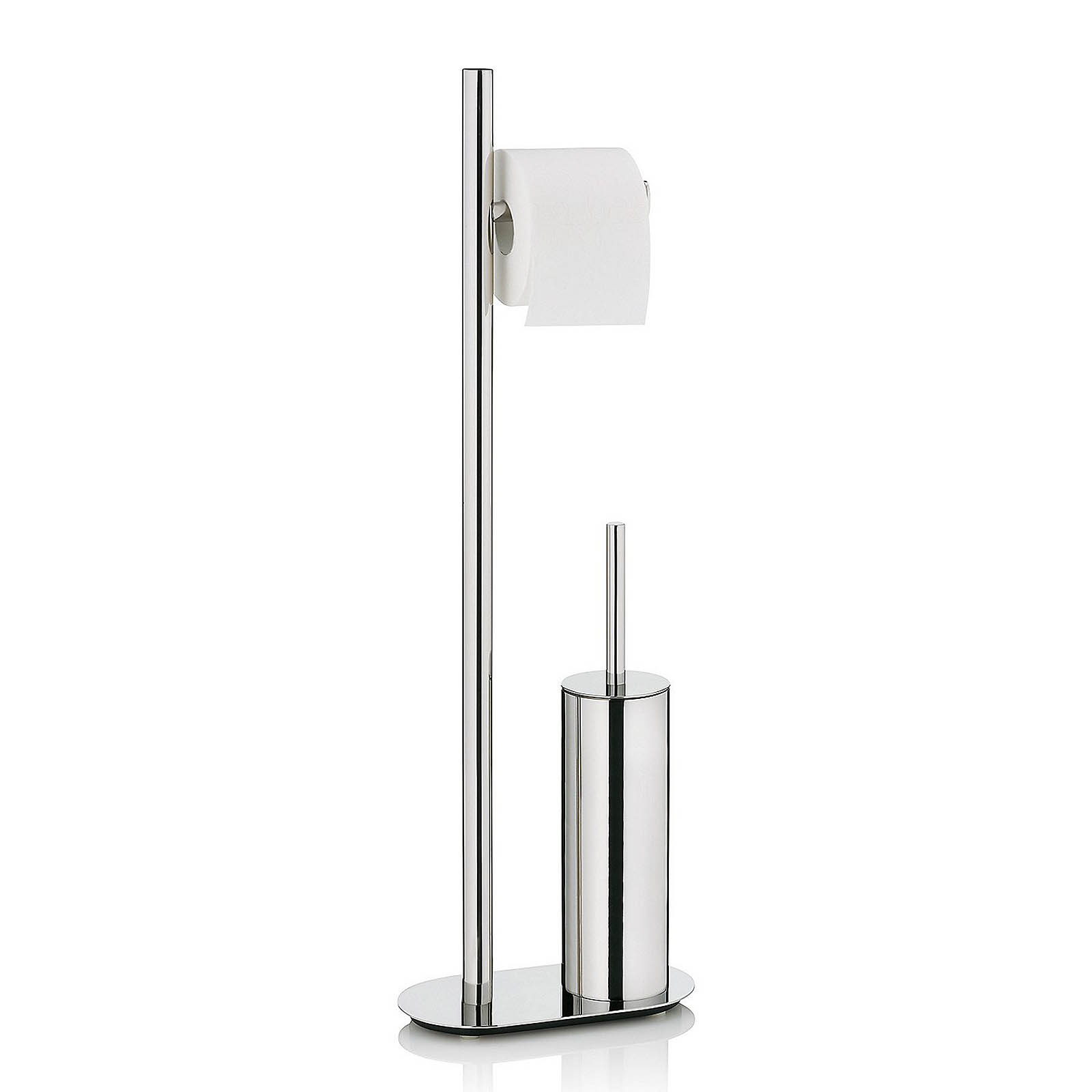 KELA Toilettengarnitur Toilettenbutler LUCIDO aus Edelstahl 76,5 cm hoch