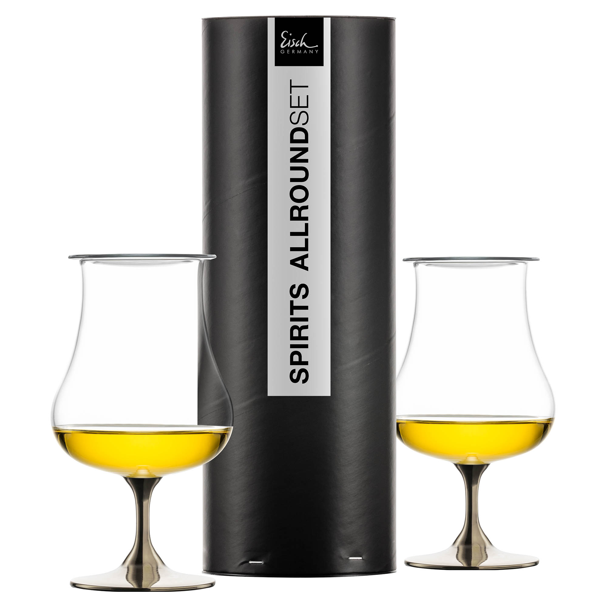 EISCH Spirituosenglas GENTLEMAN PLATIN 2 Stück im Geschenkset Inhalt je 220 ml