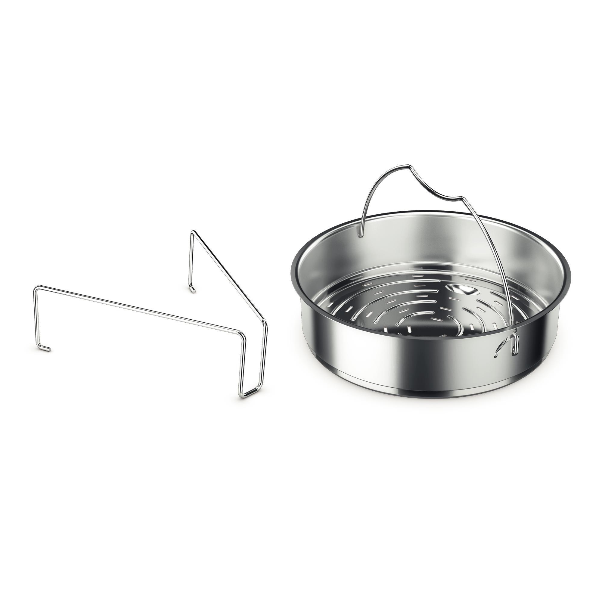 FISSLER Einsatz für Schnellkochtopf gelocht 22 cm + Steg