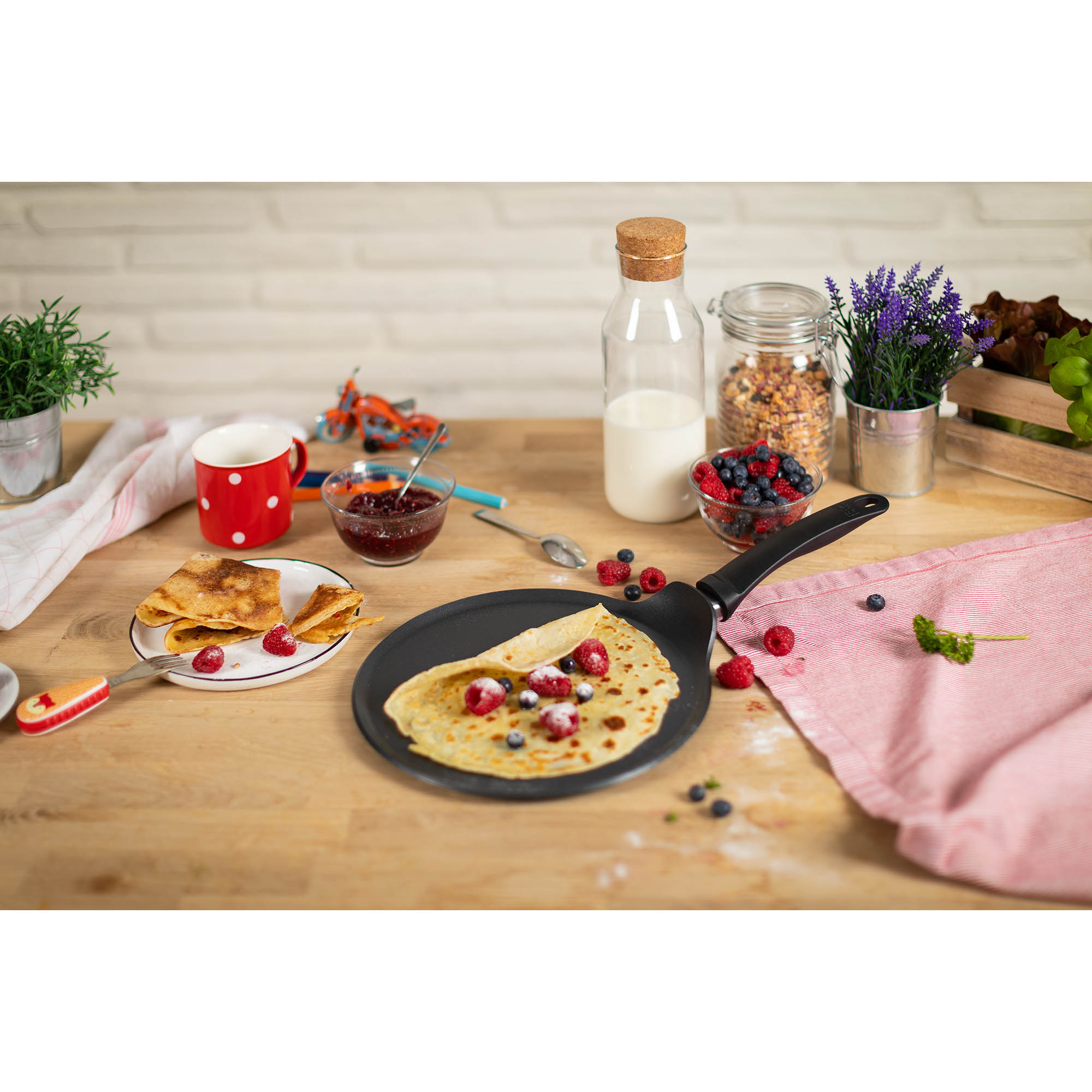 KUHN RIKON Crepepfanne EASY INDUCTION mit Antihaftbeschichtung 25 cm INDUKTION