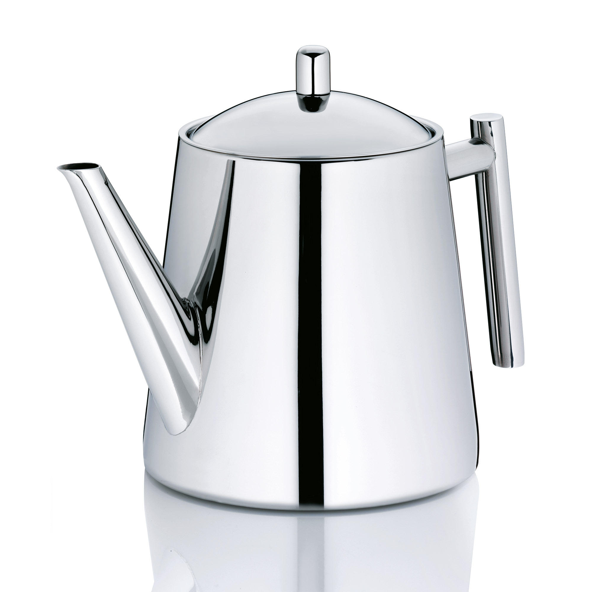 KELA Teekanne ANCONA aus Edelstahl mit Siebeinsatz 1,7 Liter