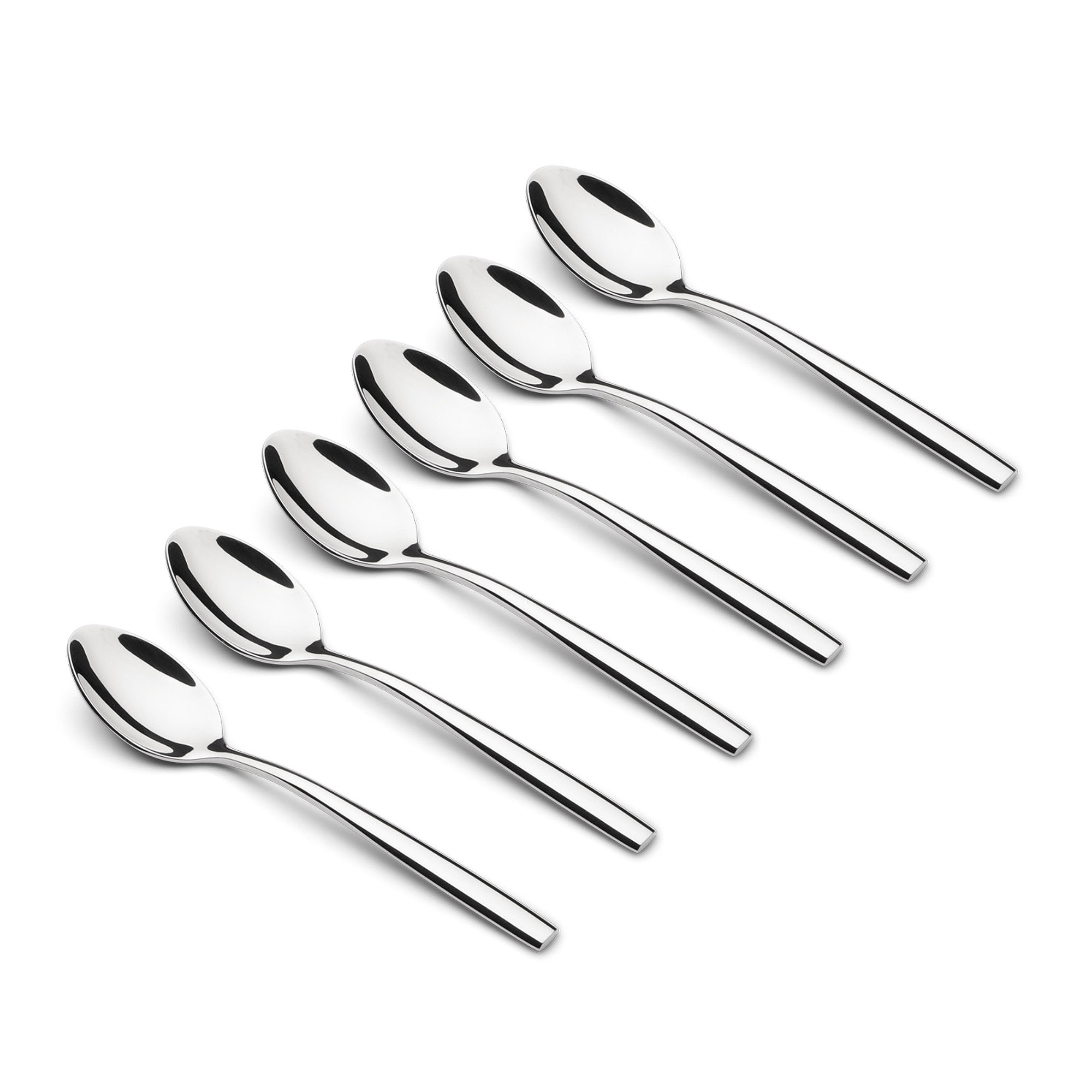 WEIS Besteck PURO Set mit 6 Kaffeelöffeln Edelstahl poliert