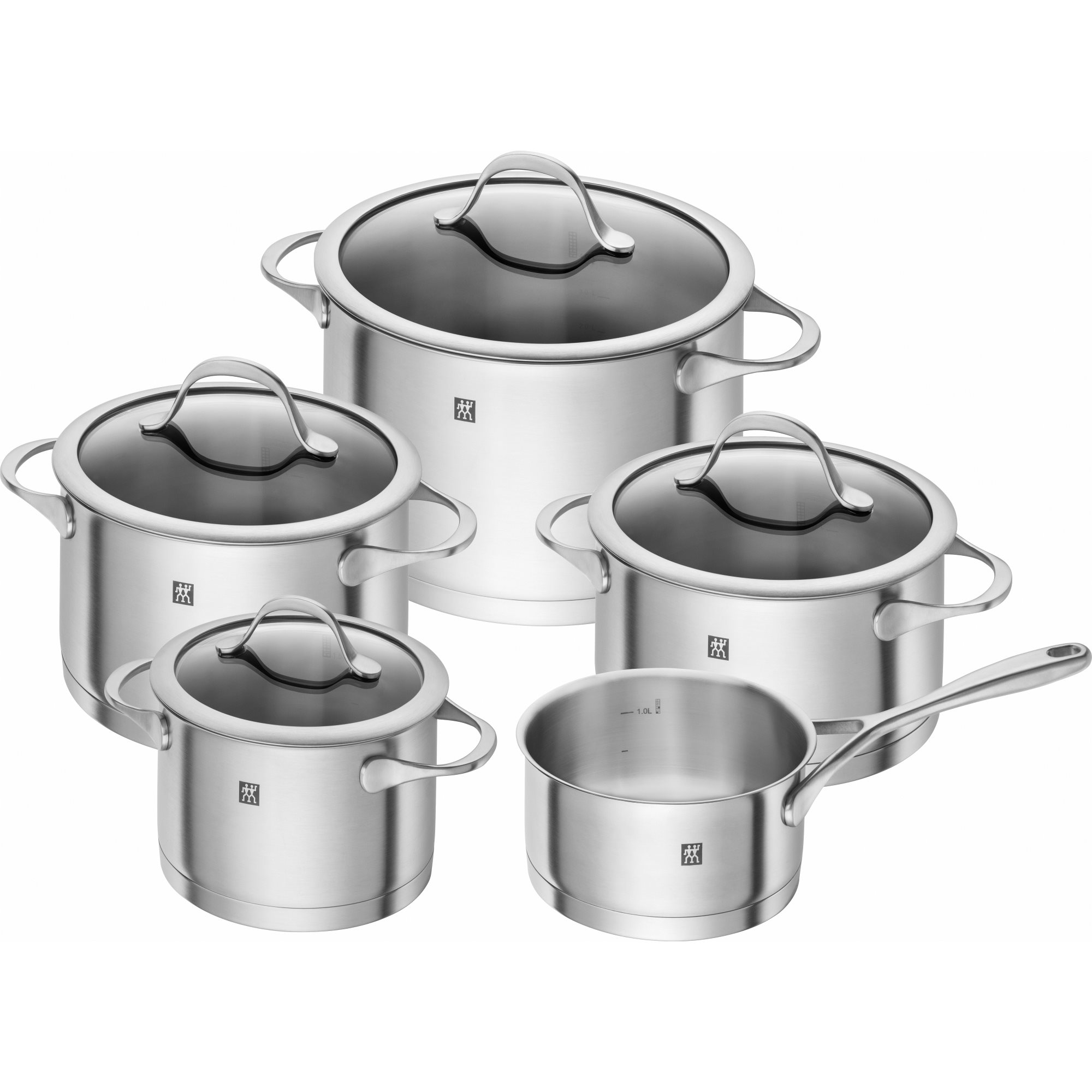 ZWILLING Topfset ESSENCE 5 teilig Edelstahl