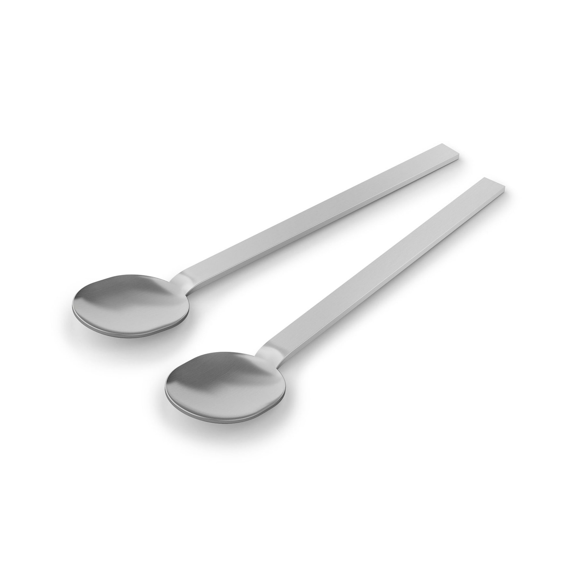 ZACK Kaffeelöffel MENOA Set mit 2 Stück Edelstahl matt