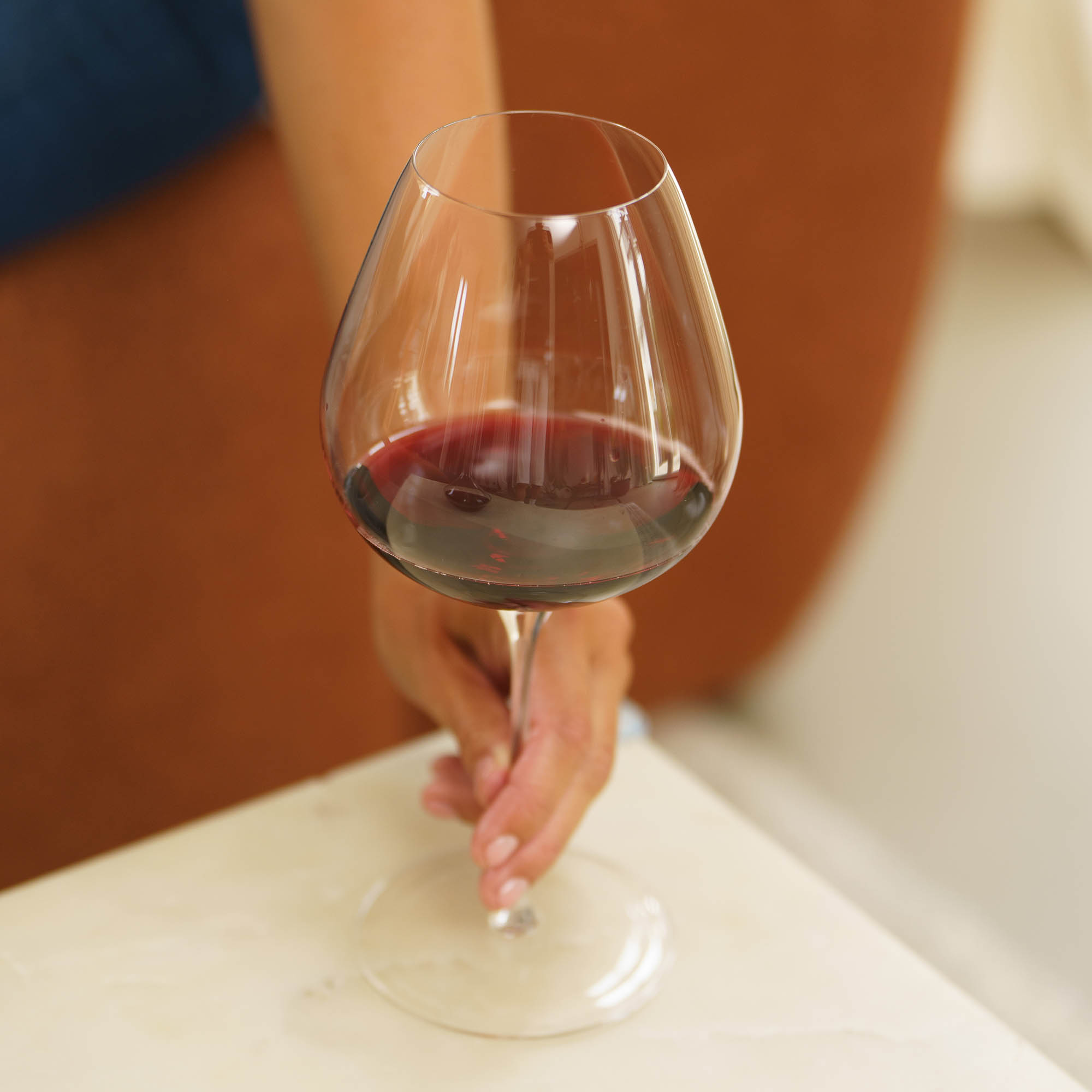 STÖLZLE LAUSITZ FINO Series Burgundy Goblet Red Wine Glass, set of 2, capacity 805 ml
