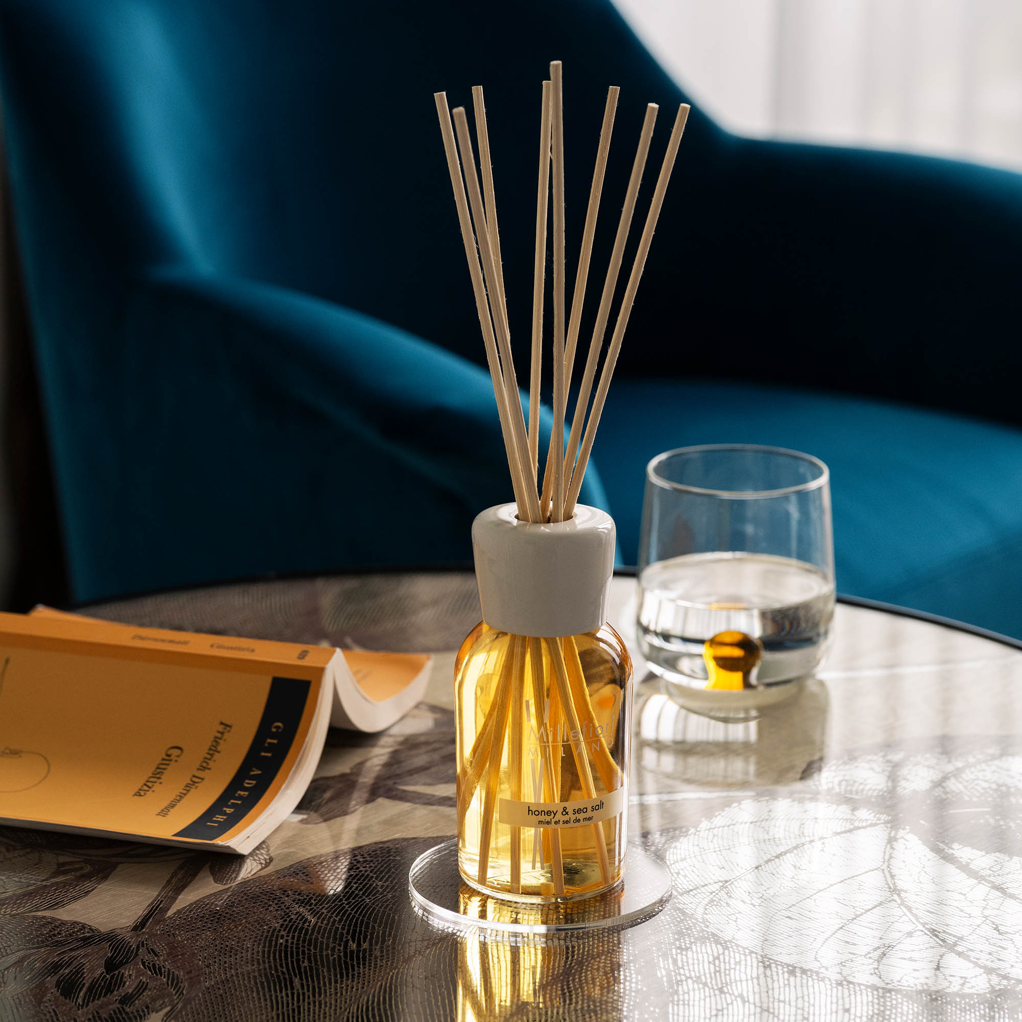 MILLEFIORI MILANO Raumduft Diffuser Nachfüllflasche 250 ml HONEY & SEA SALT