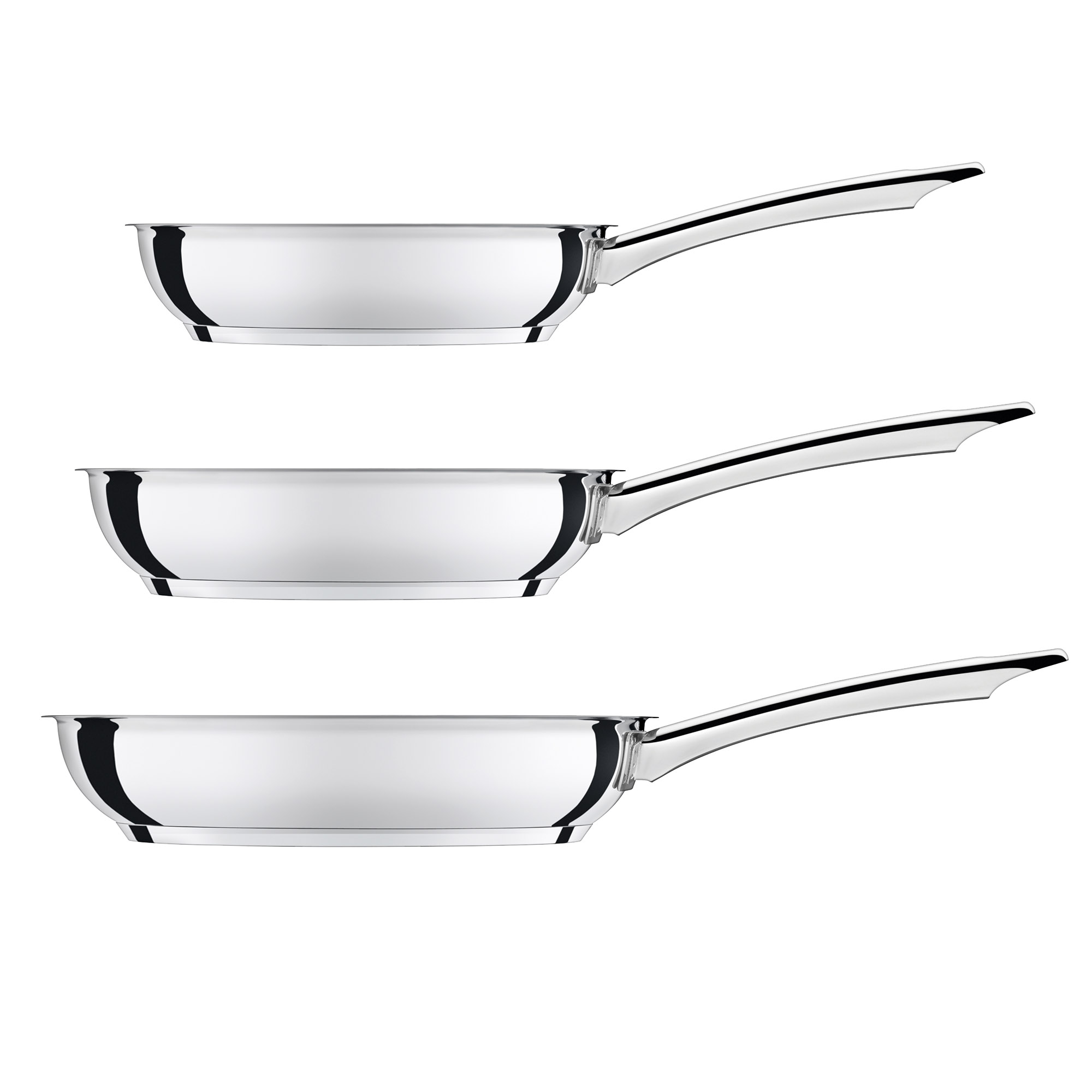 WMF frying pan set DURADO ceramic coating 20 cm, 24 cm, 28 cm INDUCTION