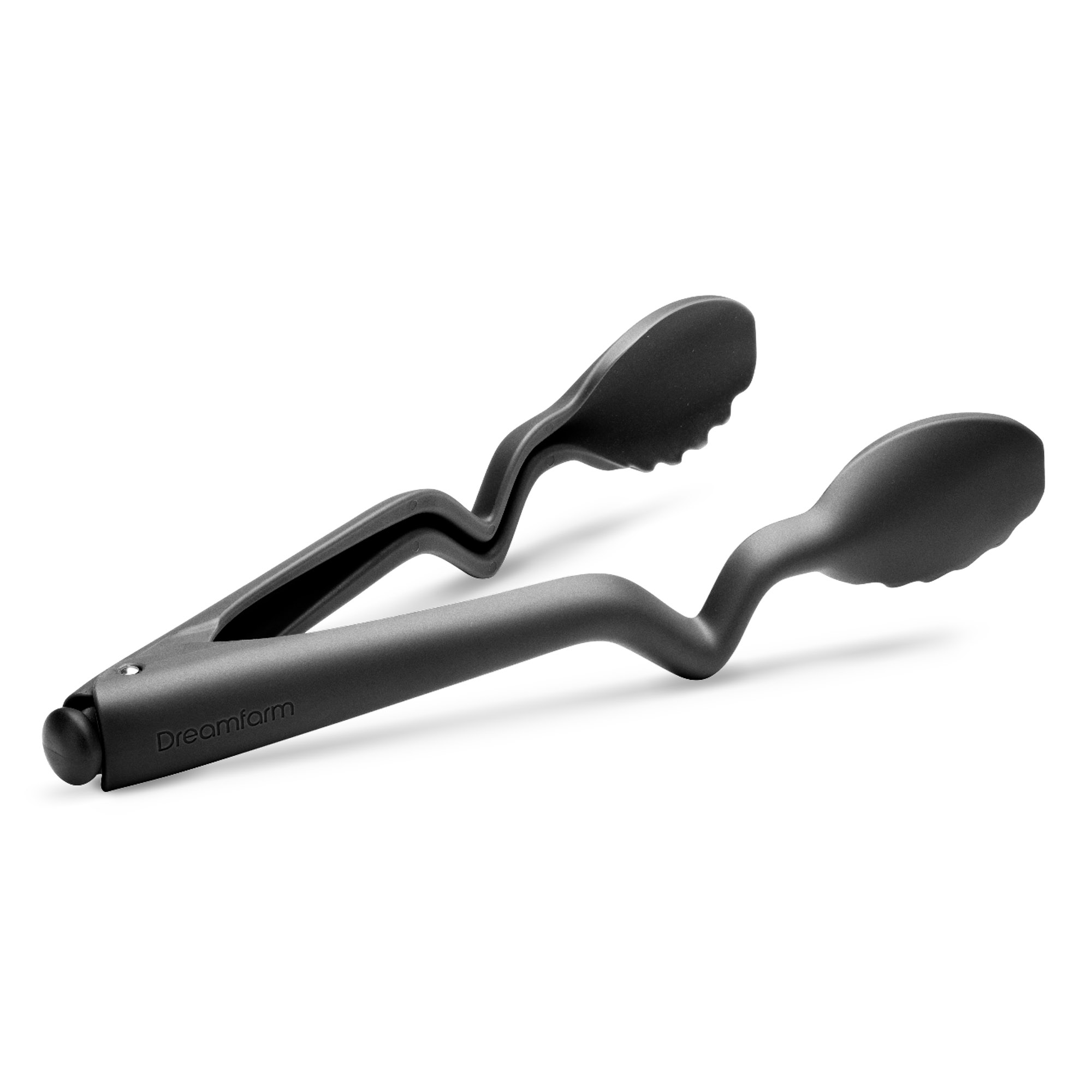 DREAMFARM Küchenzange Servierzange CLONGS LITE 28,5 cm schwarz