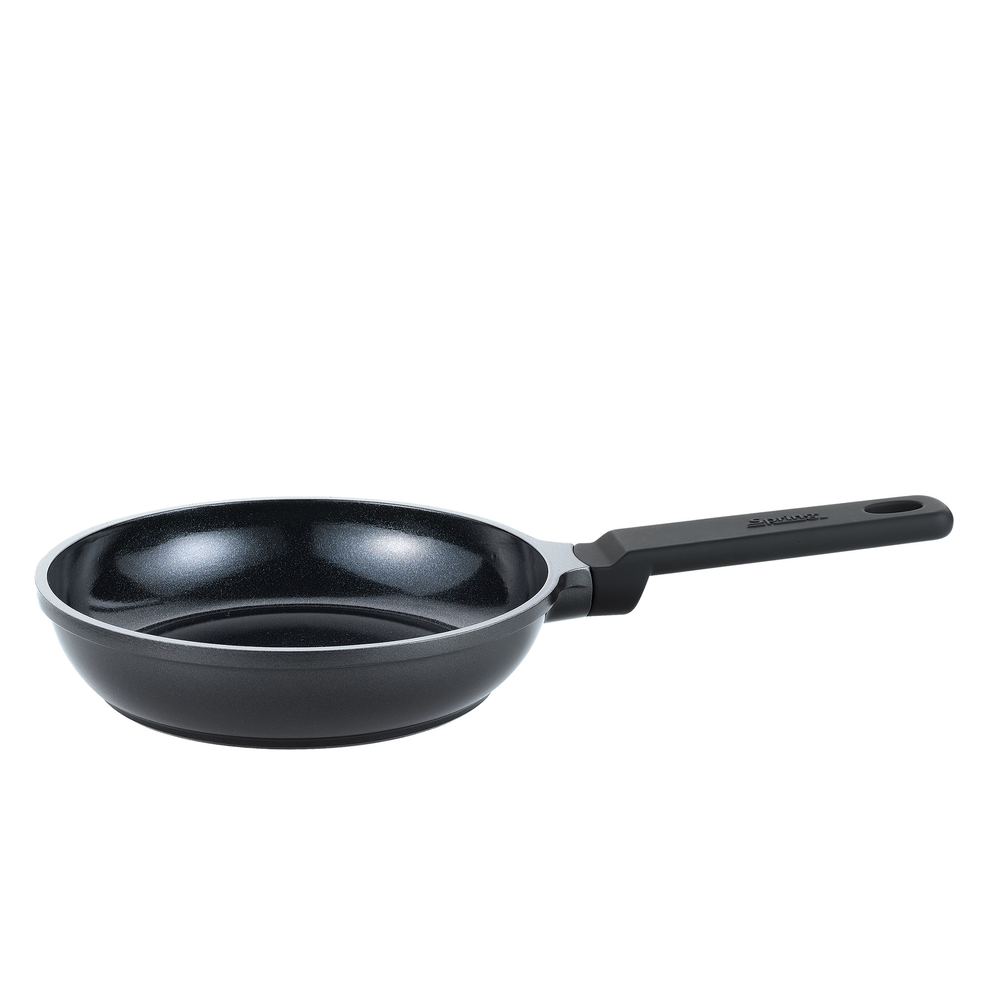 SPRING Mini-Bratpfanne PURE 16 cm Eierpfanne schwarz INDUKTION